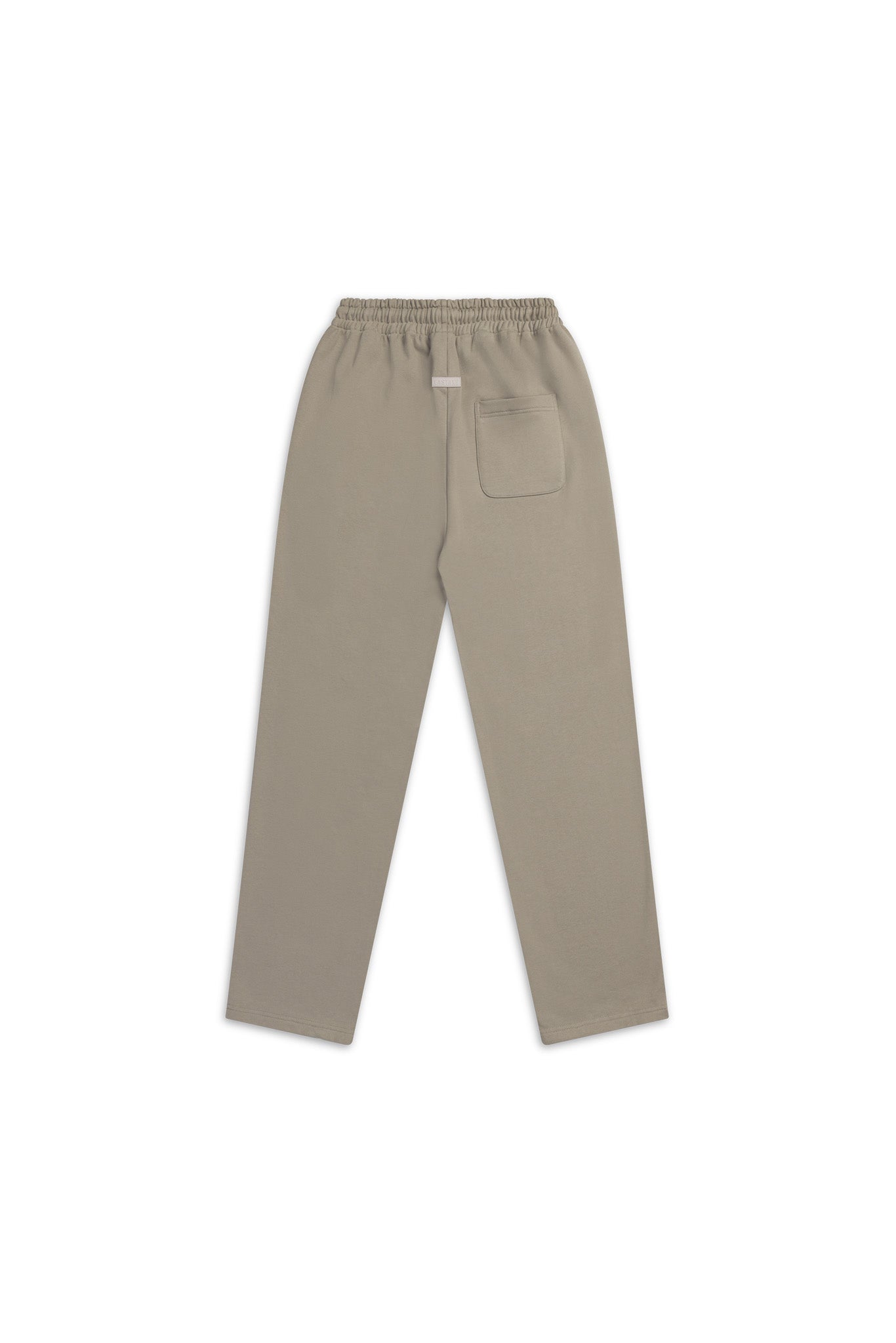 Unisex Wide Leg Trackpant - Taupe