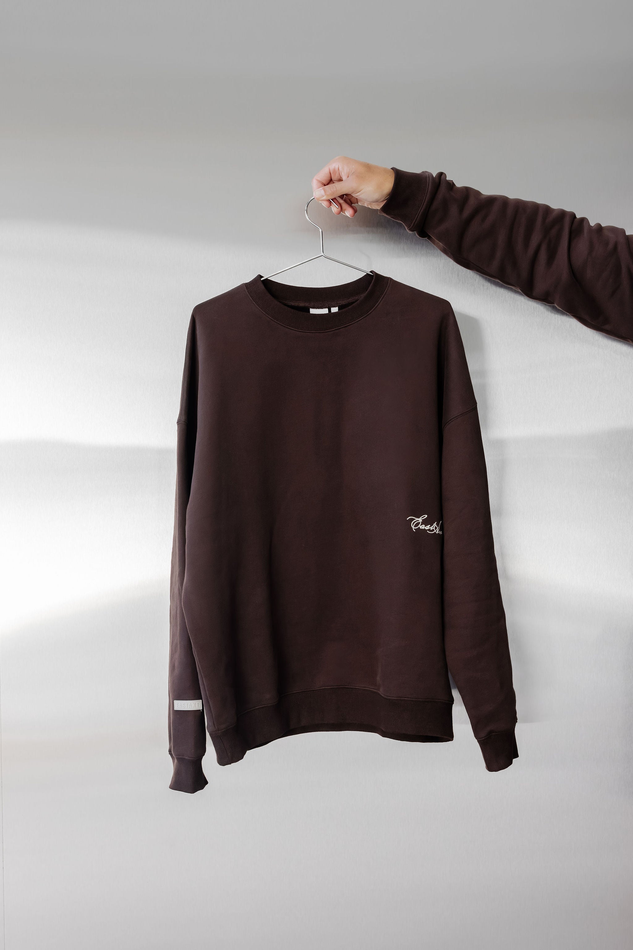 Unisex Fleece Crewneck - Chocolate