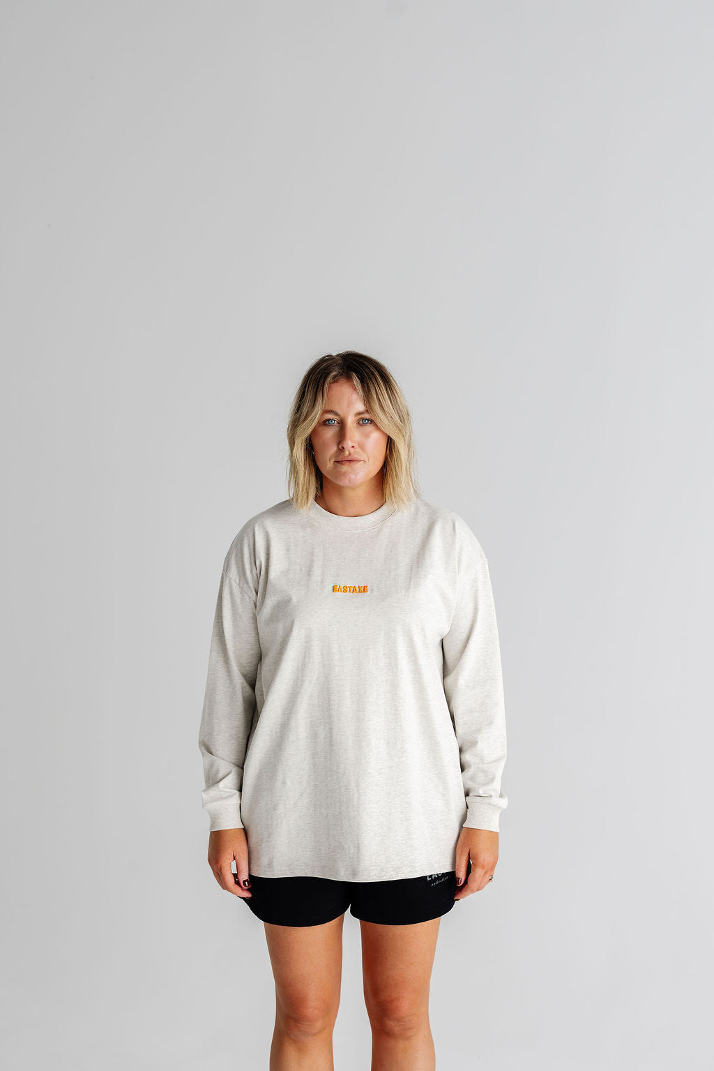 Long Sleeve Tee - Grey Marle
