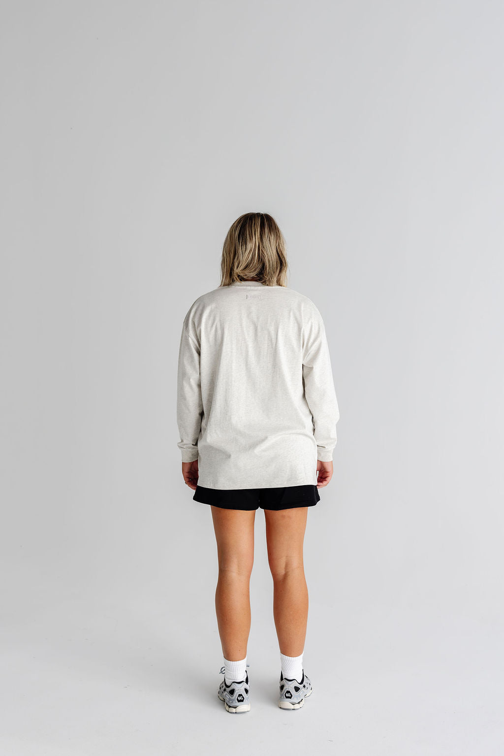 Long Sleeve Tee - Grey Marle