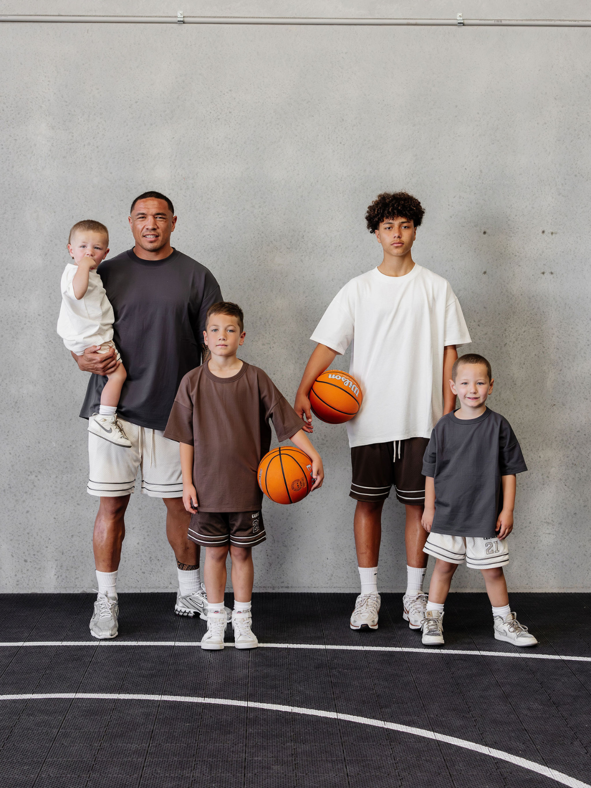 Kids Essential Tee - Charcoal