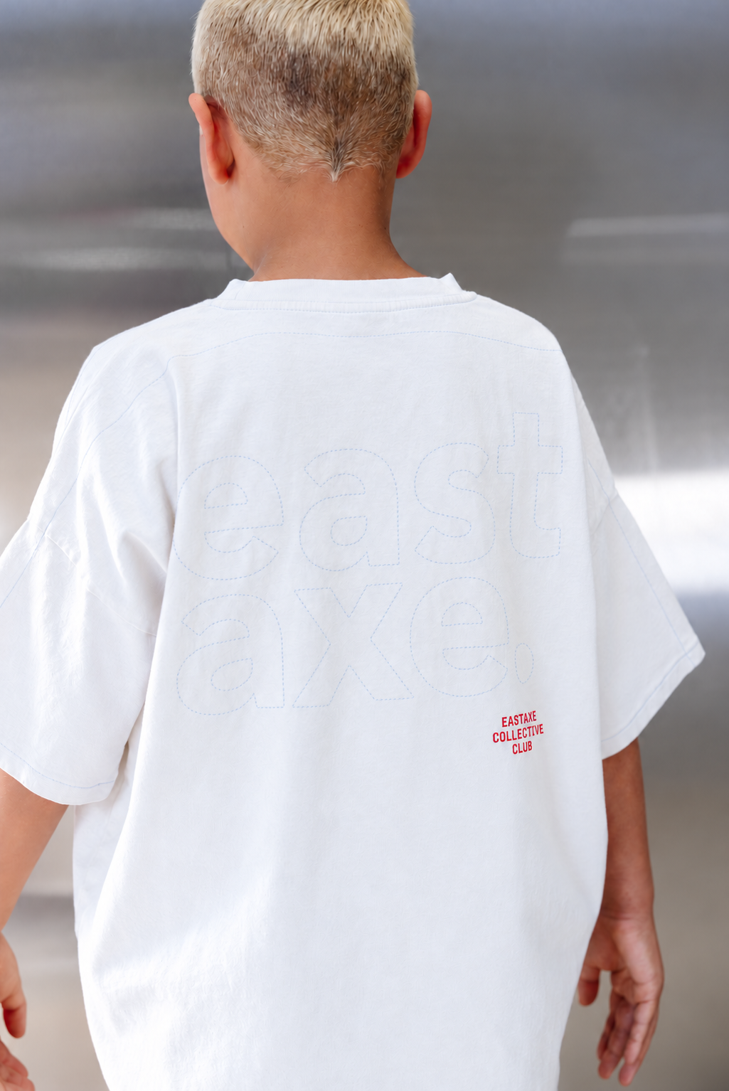 Teen Classic Box Fit Tee - White