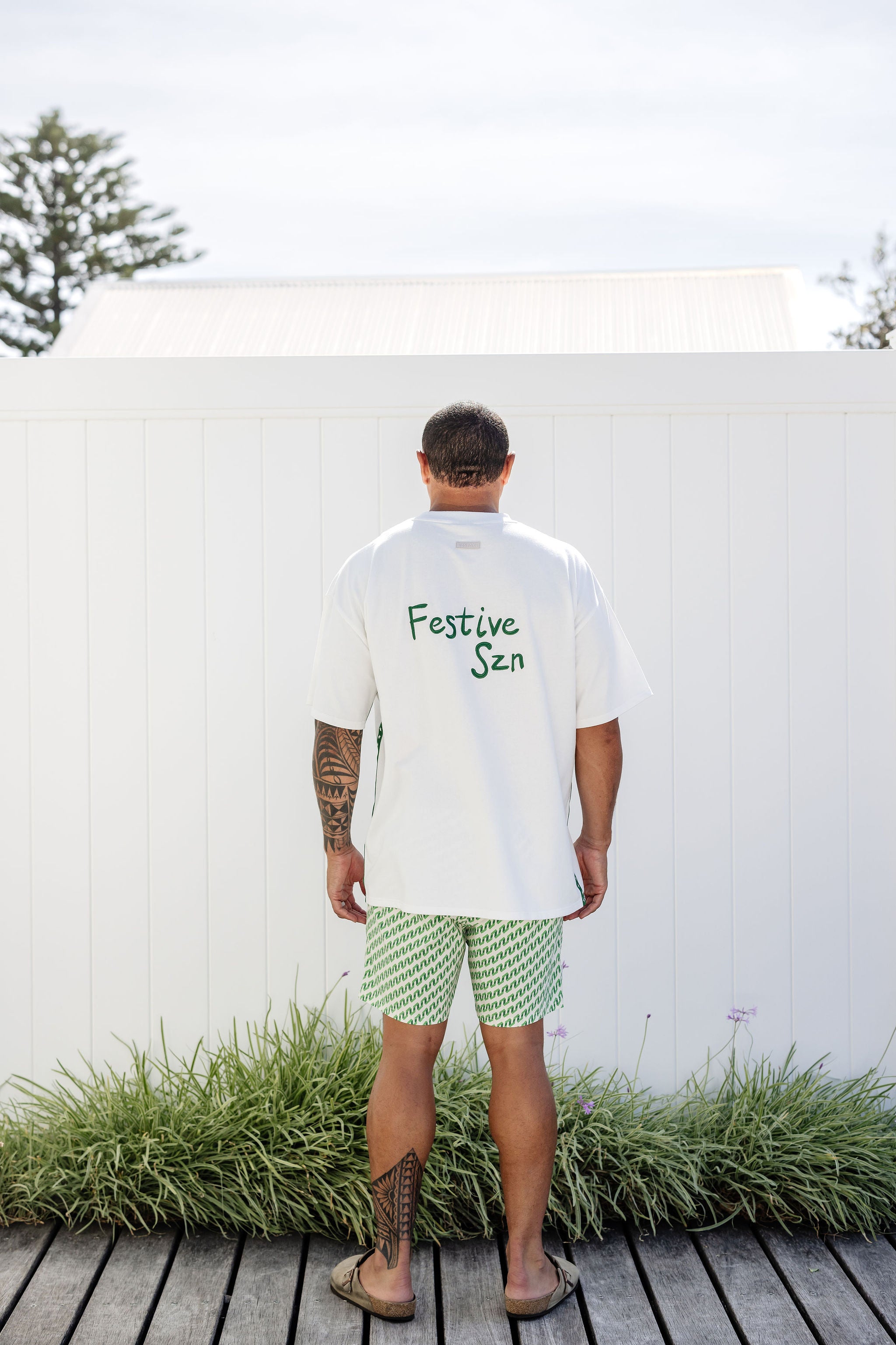 Snr Board Short - Ziggy Green