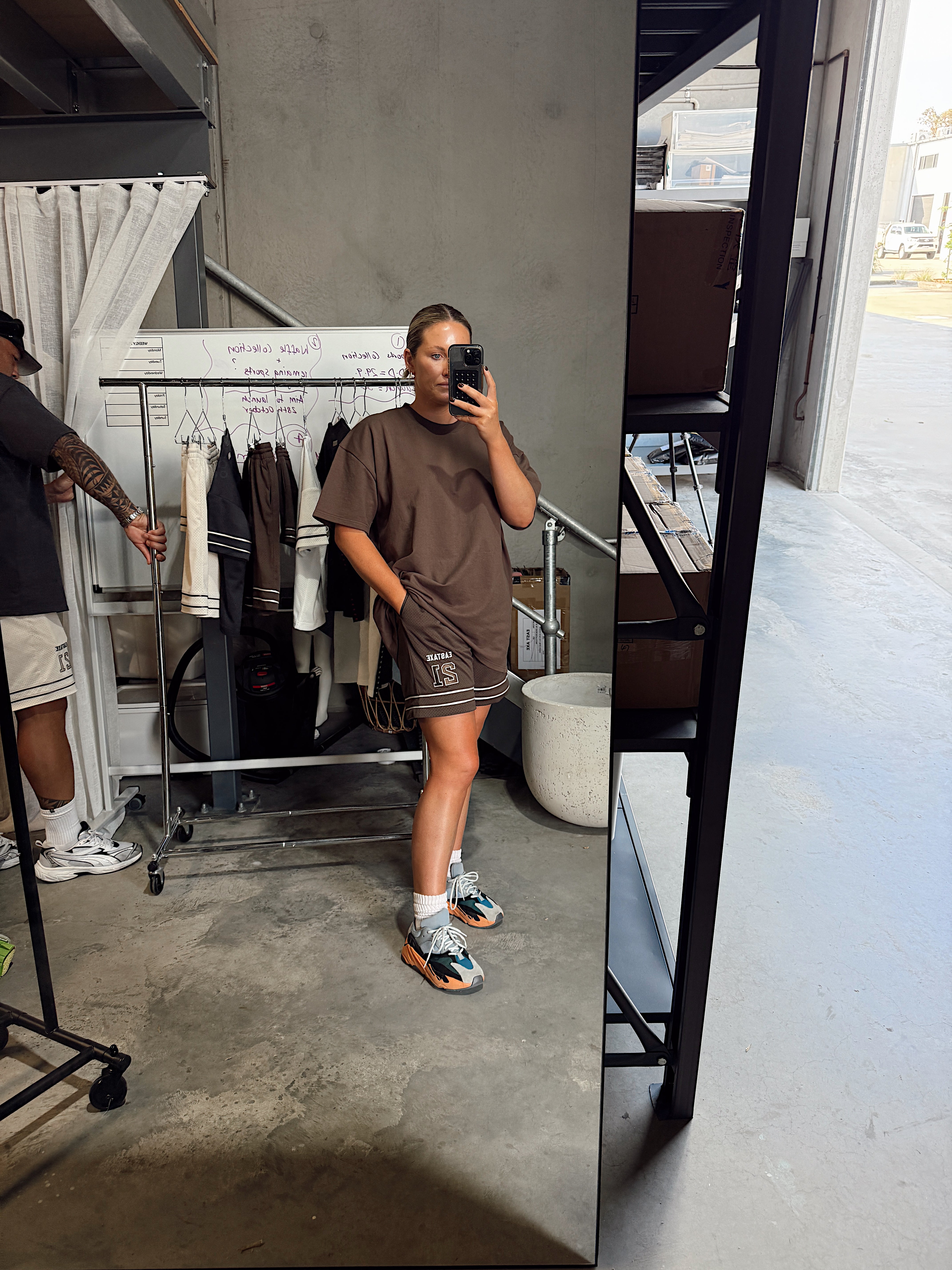 Adults Basketball Shorts - Chocolate