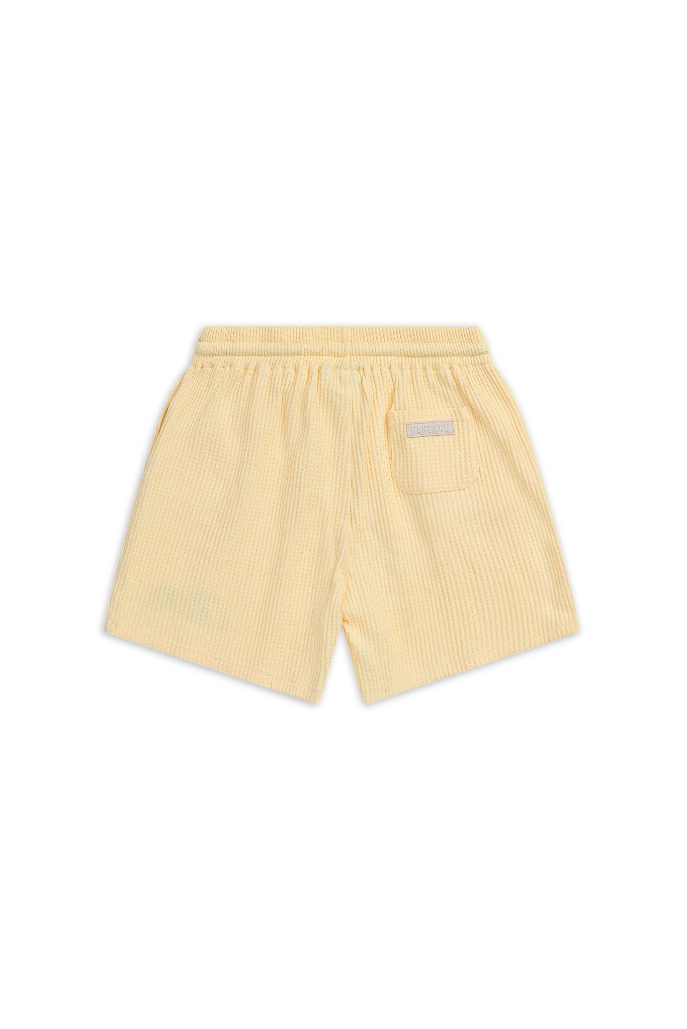 Kids Waffle Shorts - Butter