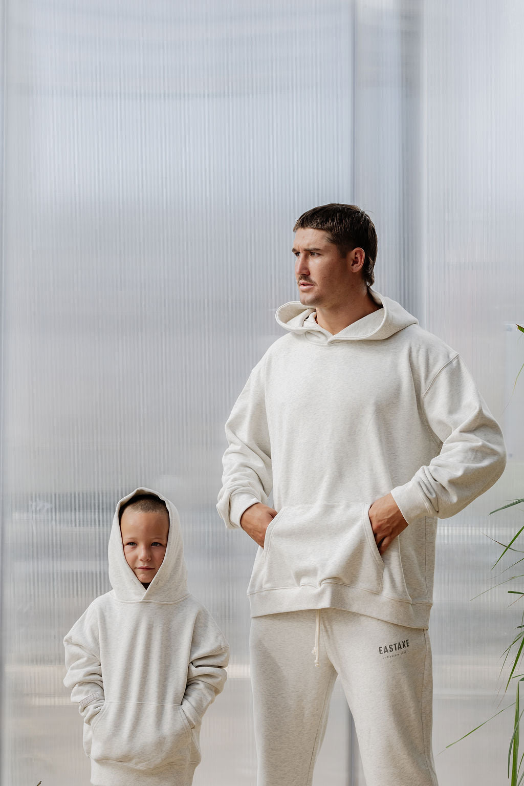 Unisex Hoodie - Grey Marle