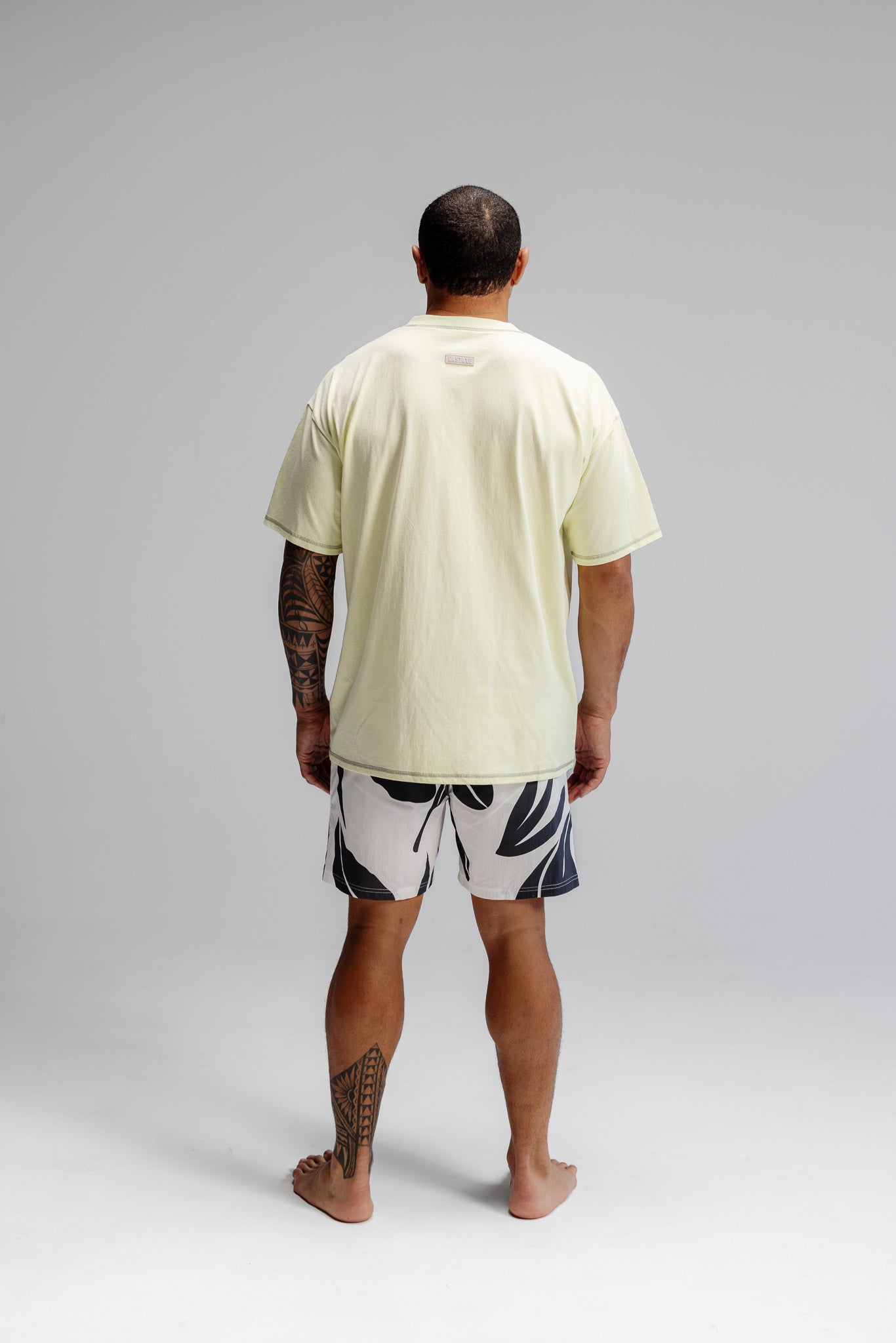 Snr Board Short - Abstract Tropics