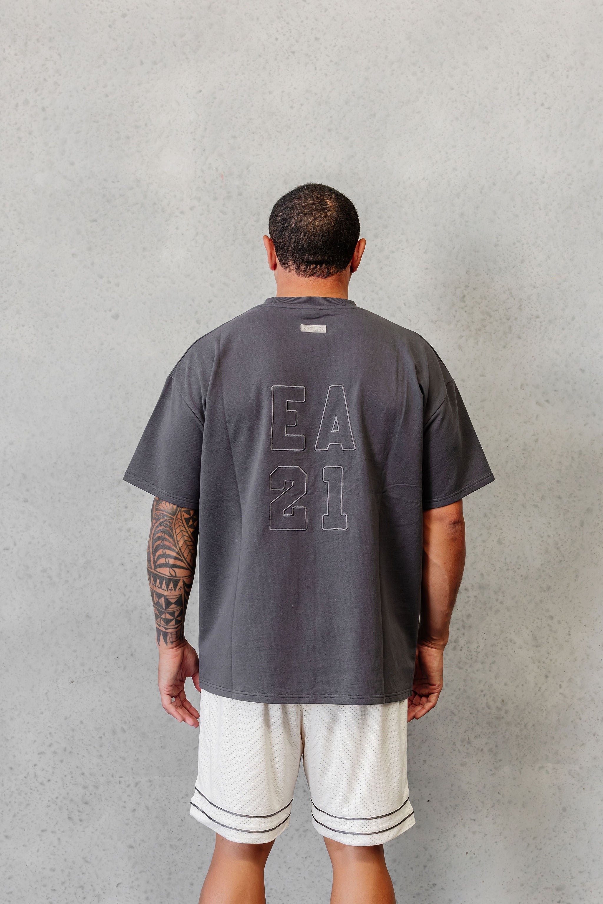 Adults Essential Tee - Charcoal
