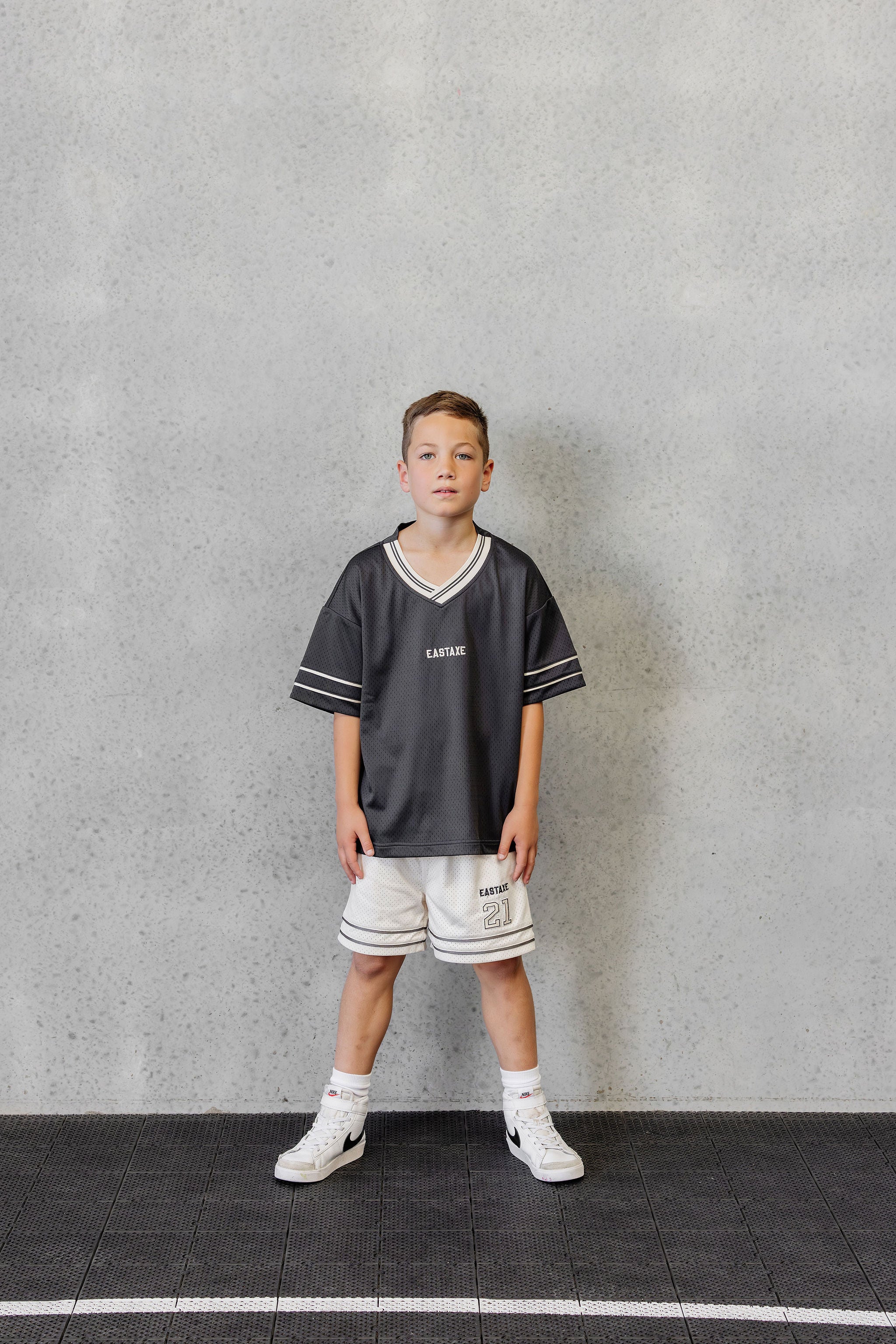 Kids Basketball Short - Cream