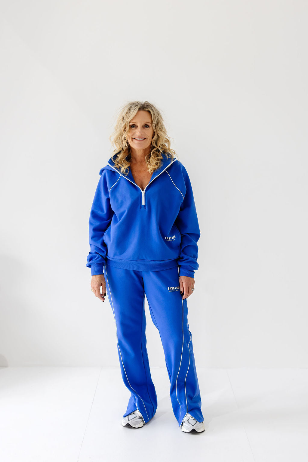 Women's Zip Hoodie - Cobalt Blue
