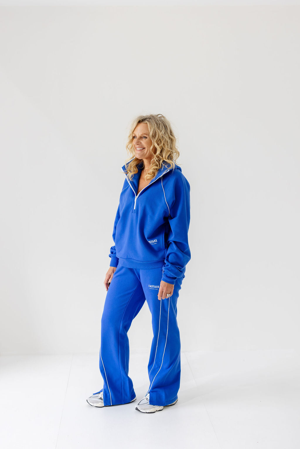 Women's Zip Hoodie - Cobalt Blue