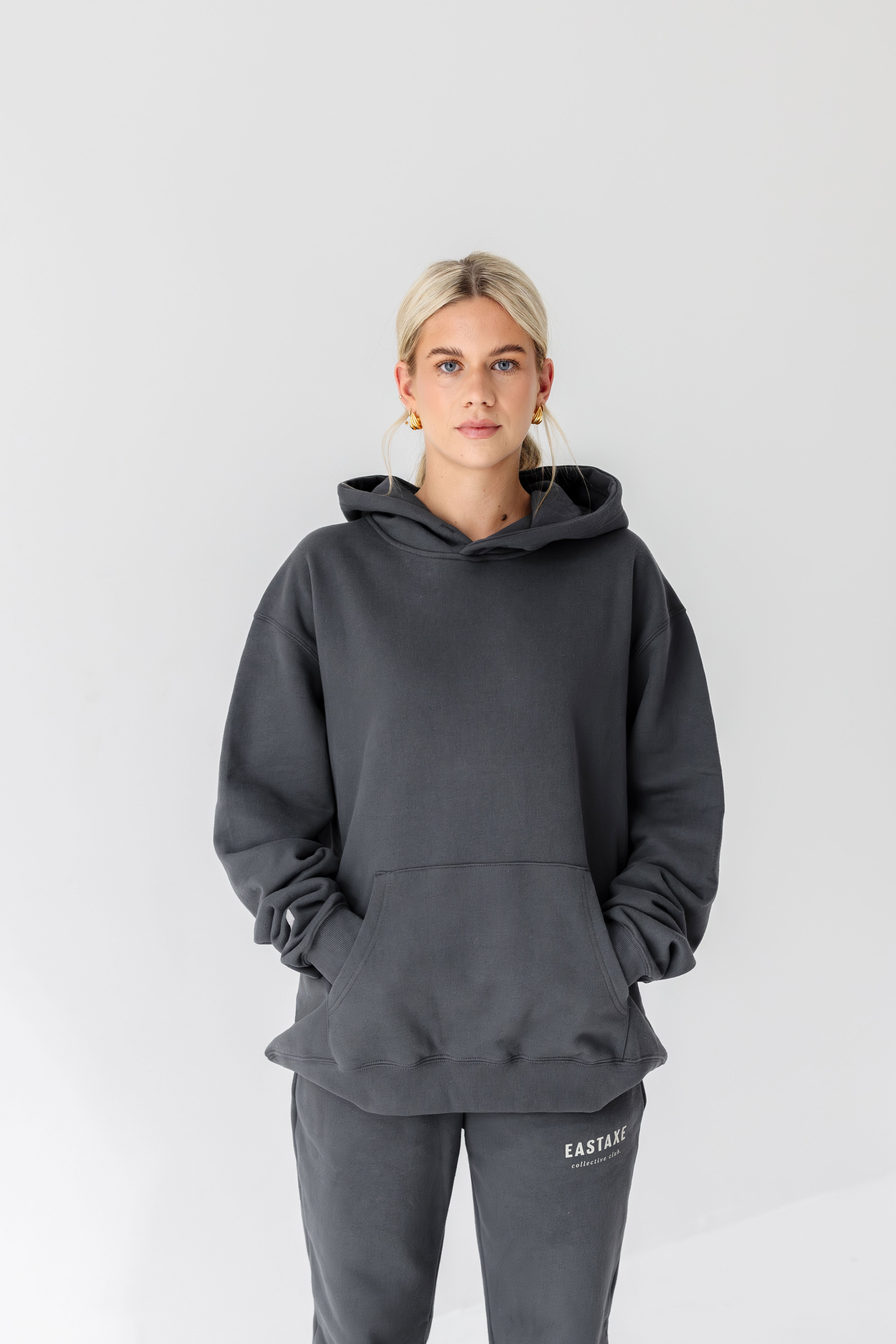 Unisex Hoodie - Washed Grey