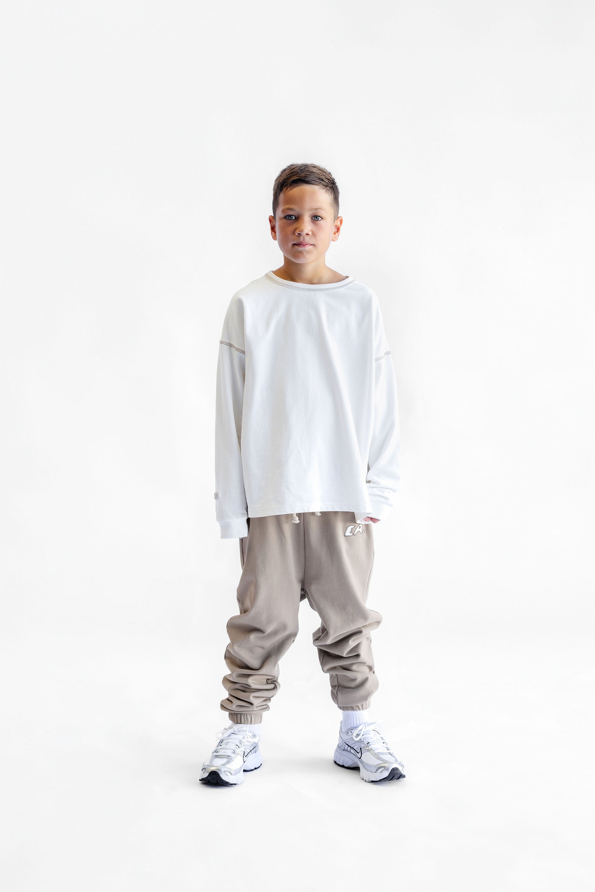 Kids Trackpant - Taupe