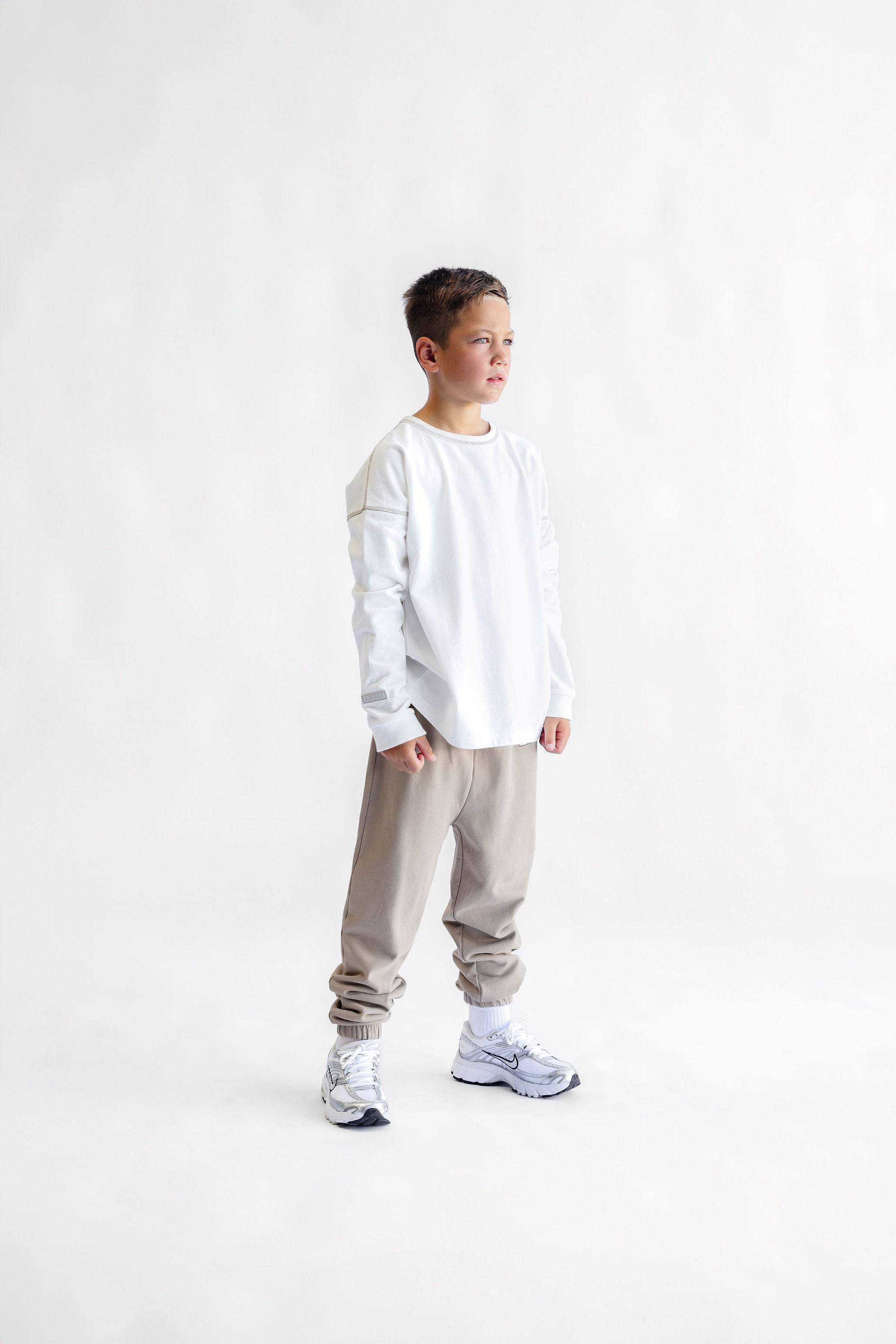 Kids Trackpant - Taupe