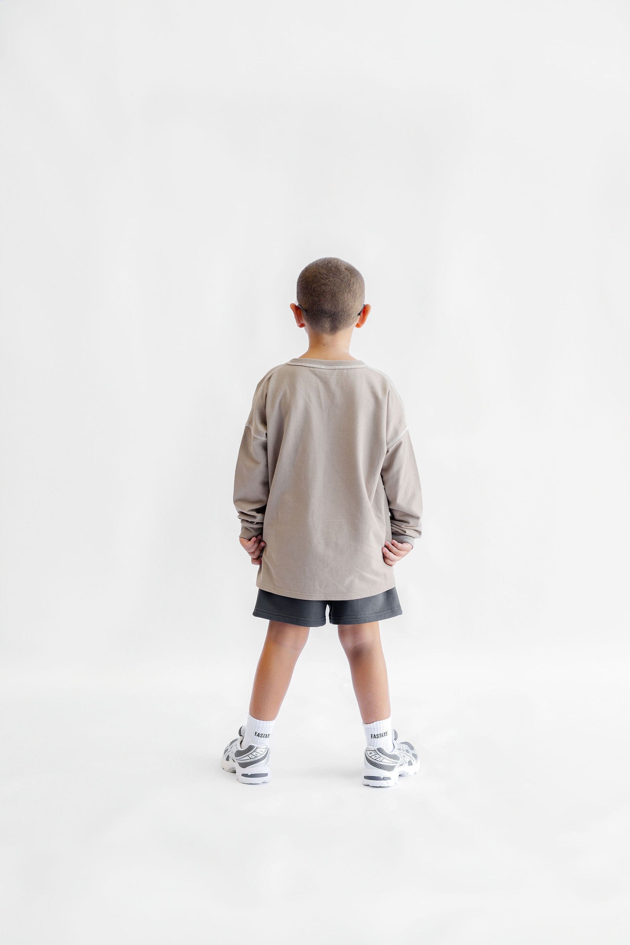 Kids Shorts - Midnight Grey