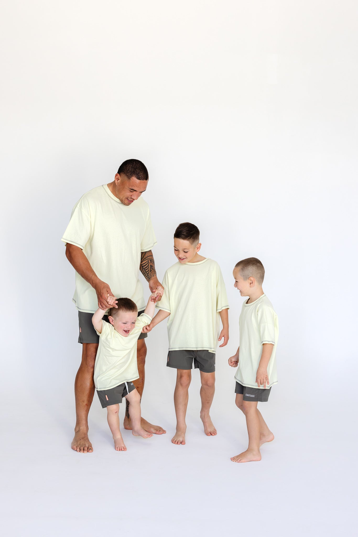 Jnr Board Short - Charcoal