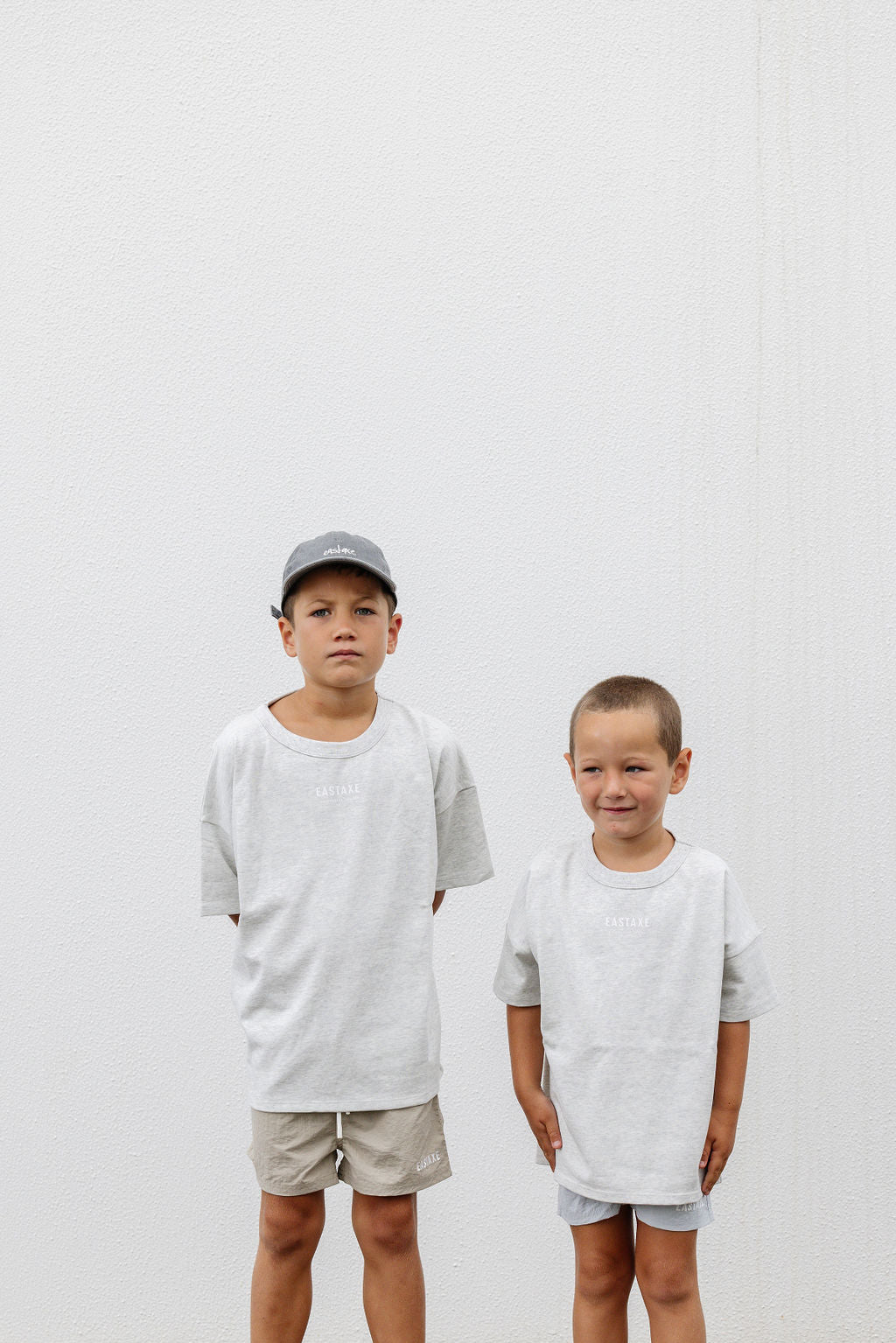 Everyday Box Fit Tee - Grey Marle