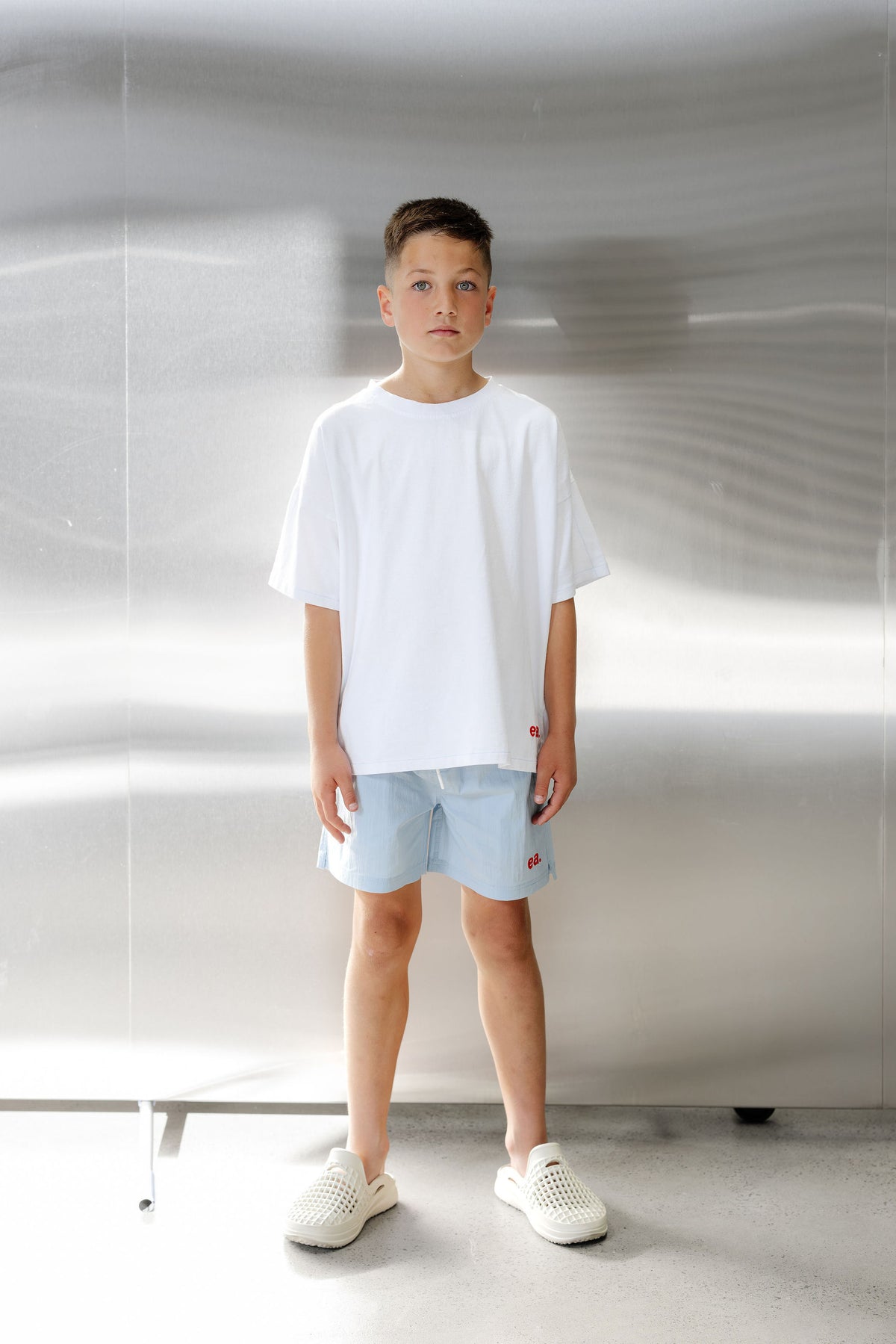 Jnr Board Short - Ice Blue