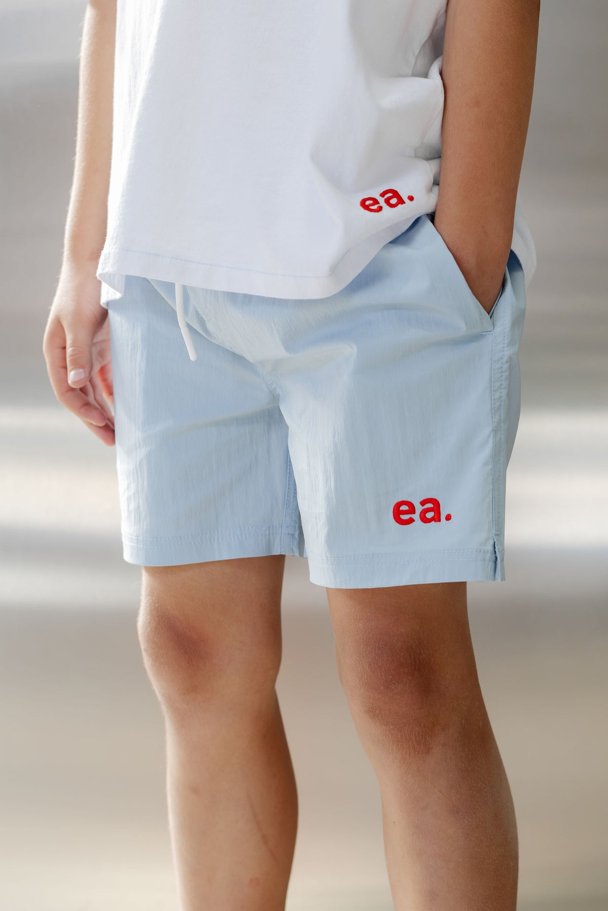 Jnr Board Short - Ice Blue