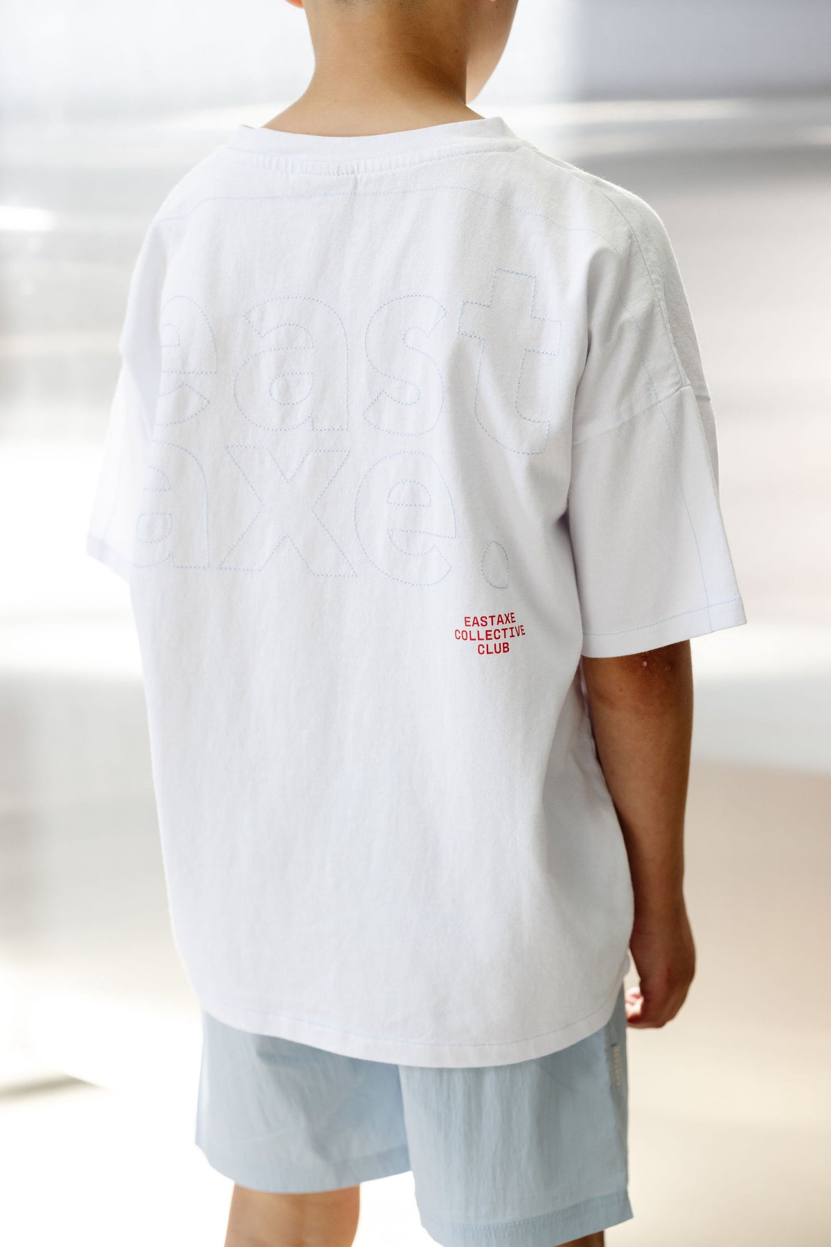 Kids Classic Box Fit Tee - White