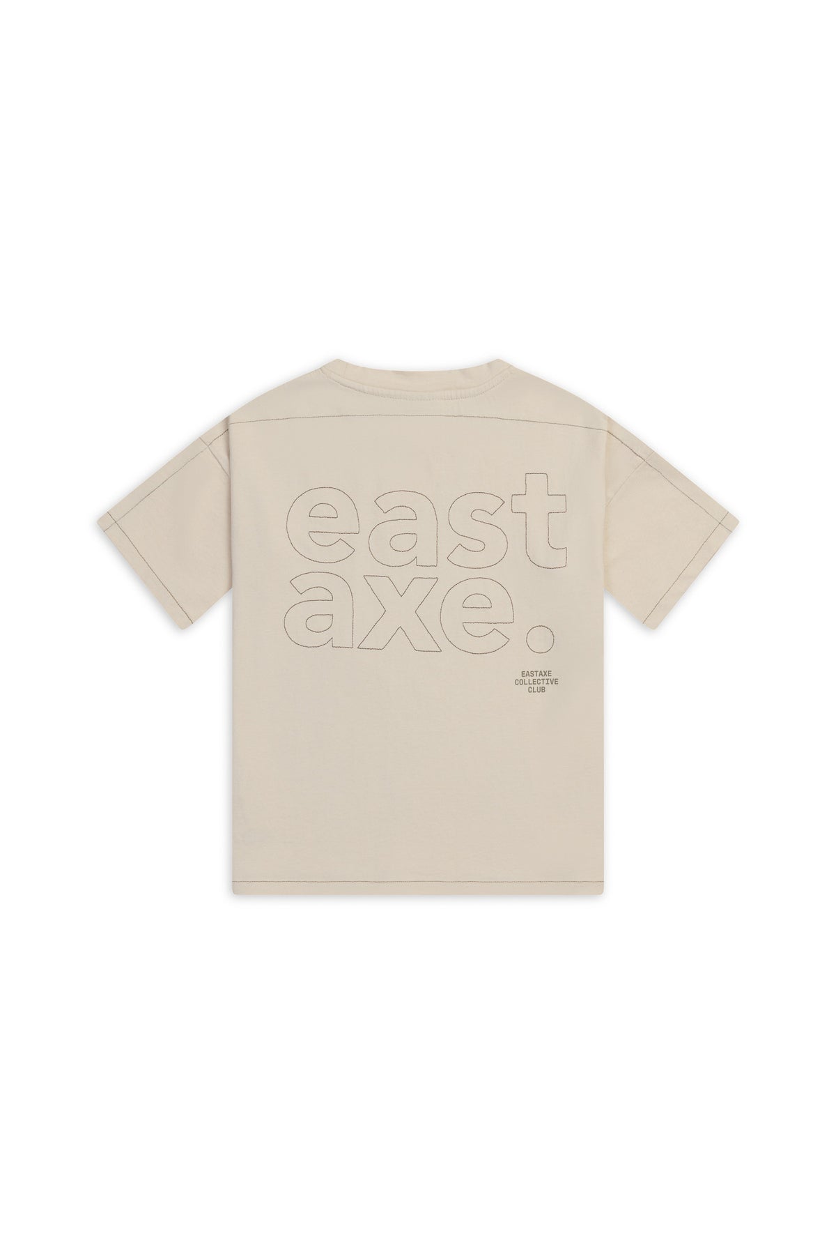 Teen Classic Box Fit Tee - Beige