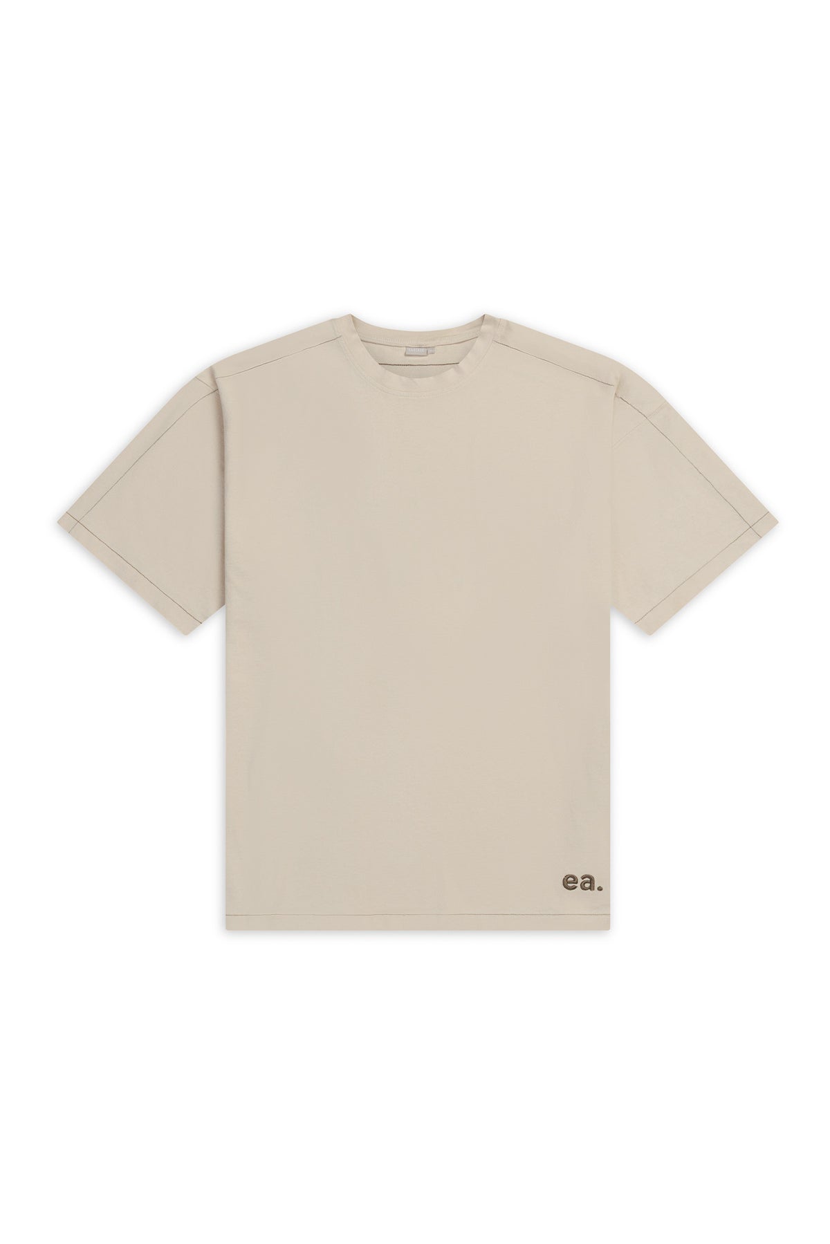 Unisex Classic Box Fit Tee - Beige