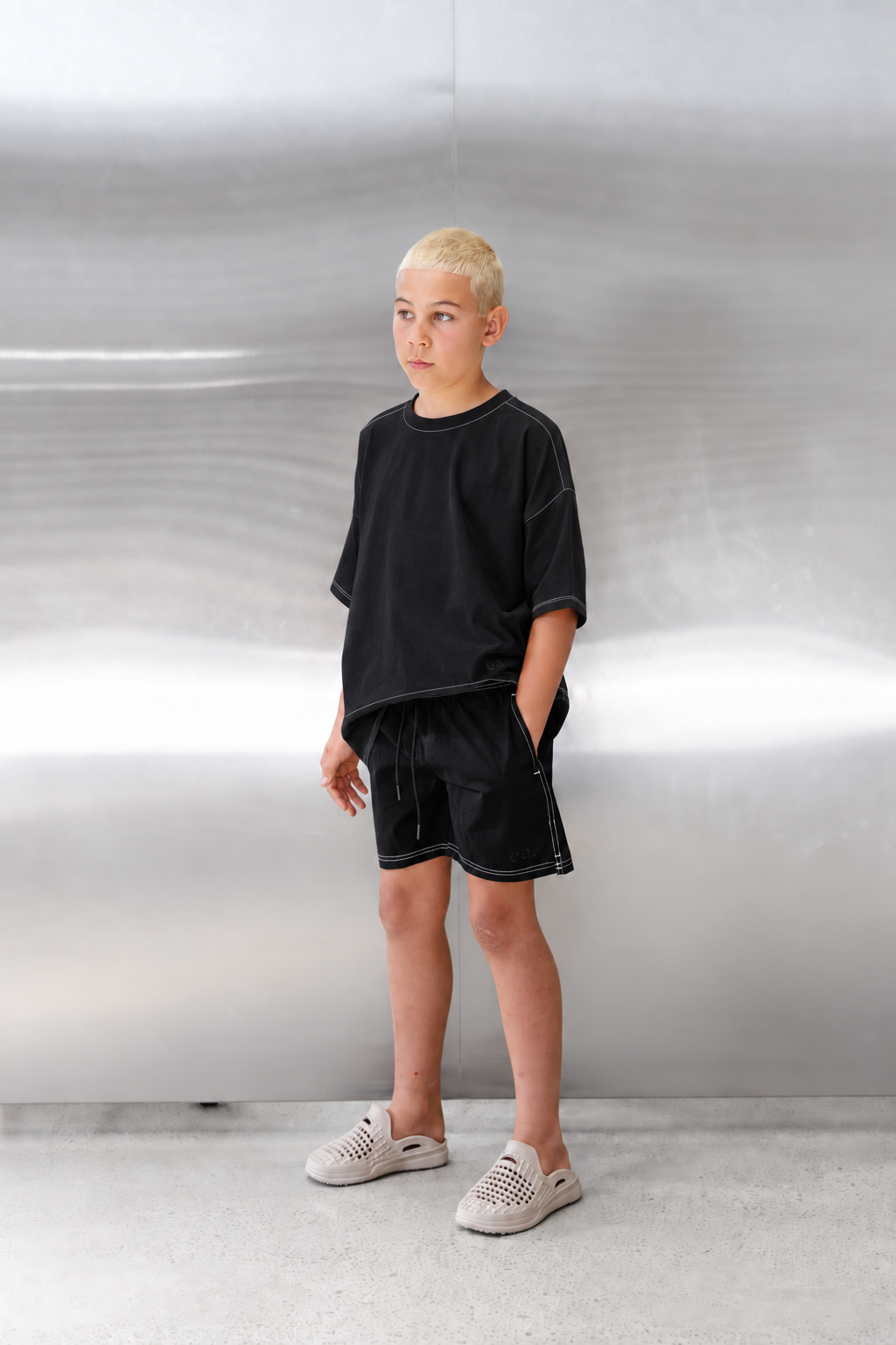 Teen Board Short - Black