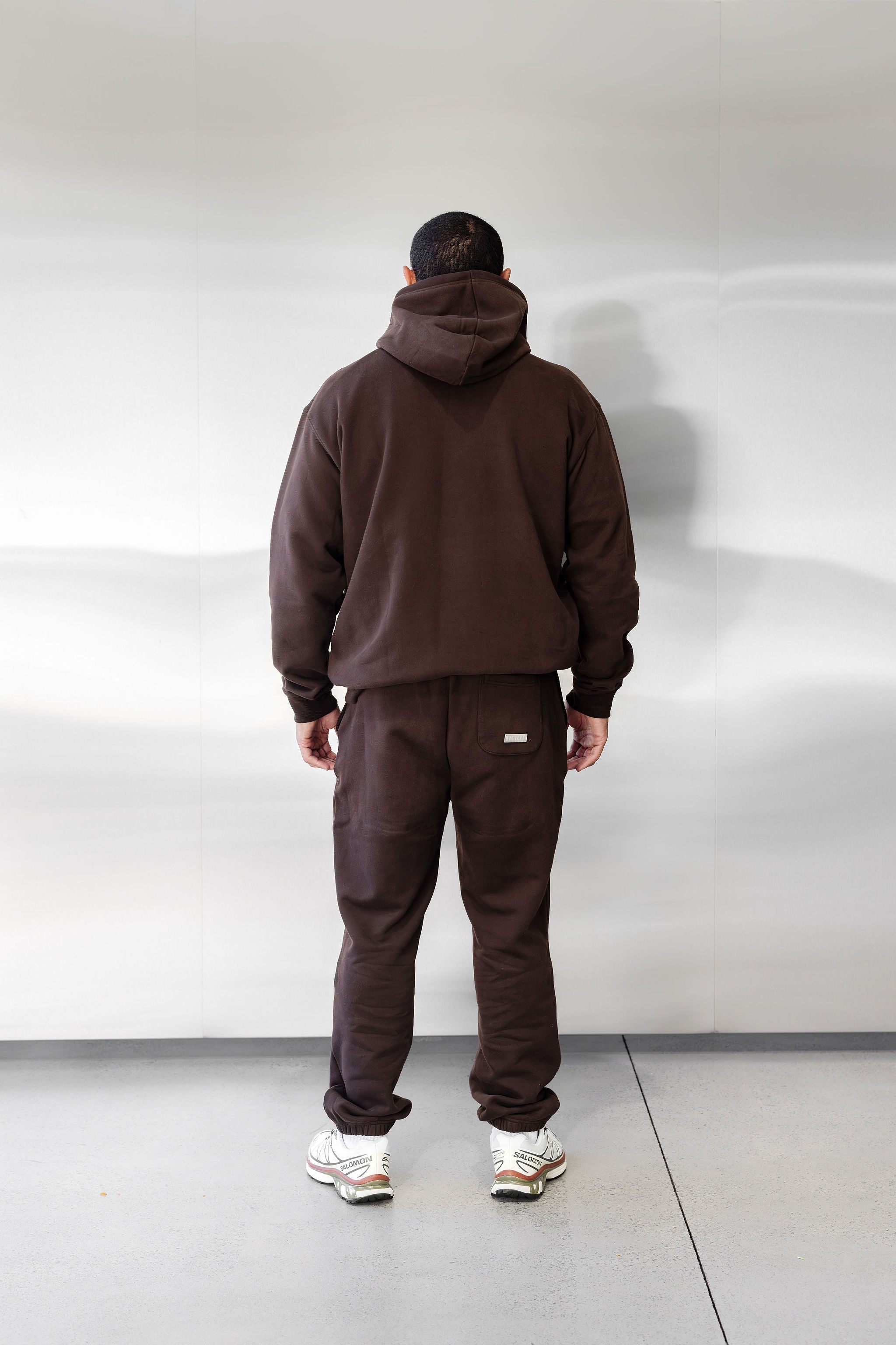 Unisex Fleece Hoodie - Chocolate