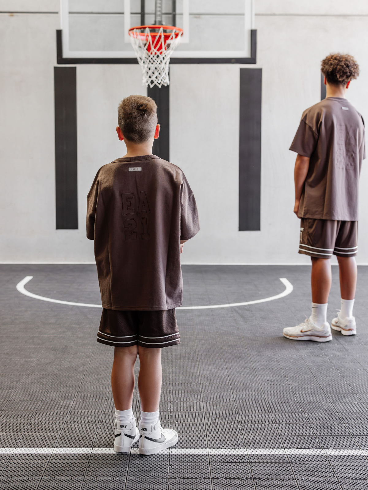 Kids Essential Tee - Chocolate