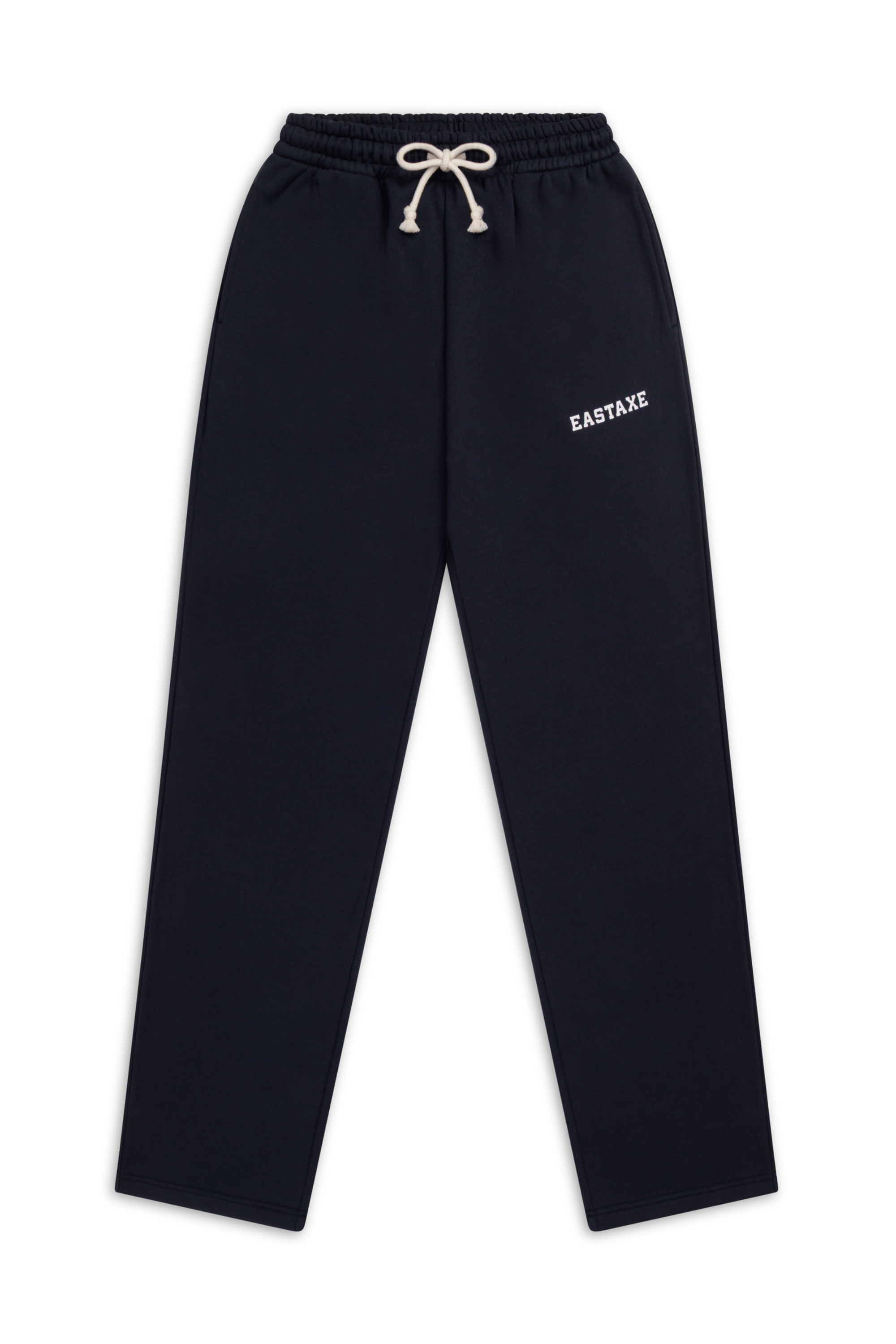 Wide Leg Trackpants - Navy