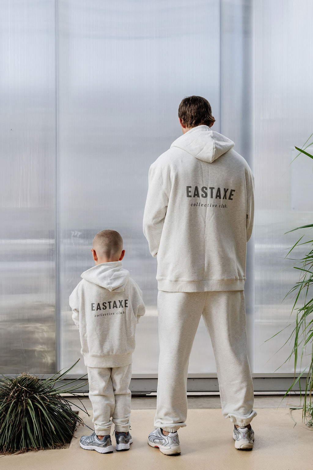Kids Hoodie - Grey Marle