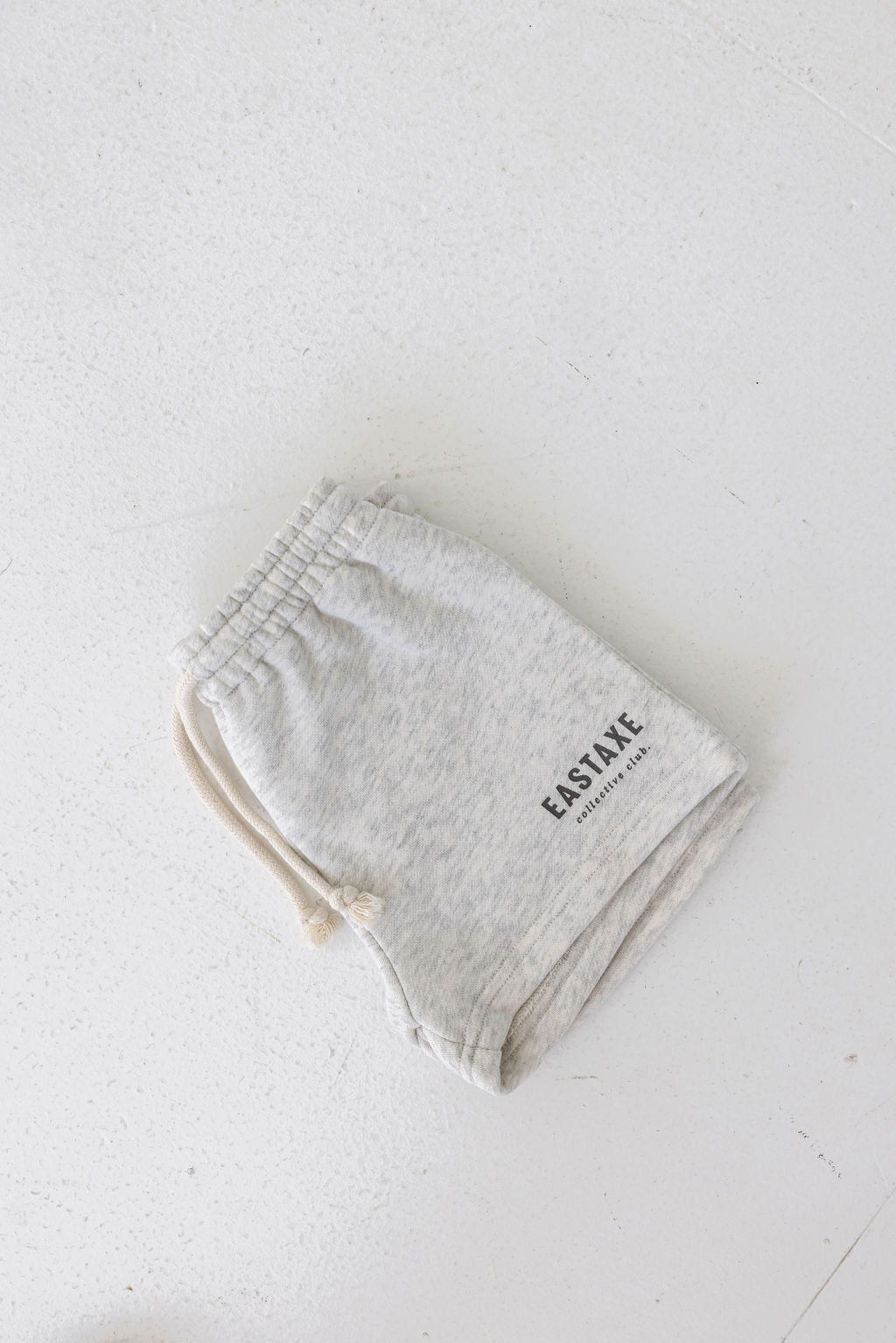 Kids Track Short - Grey Marle