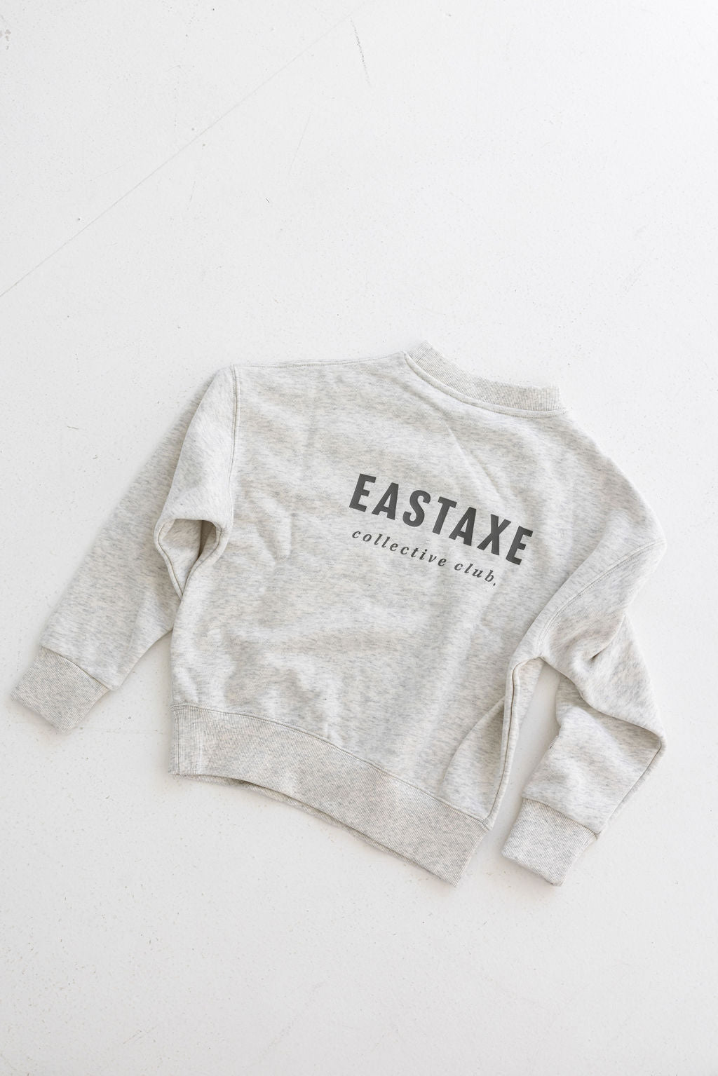 Kids Crewneck - Grey Marle