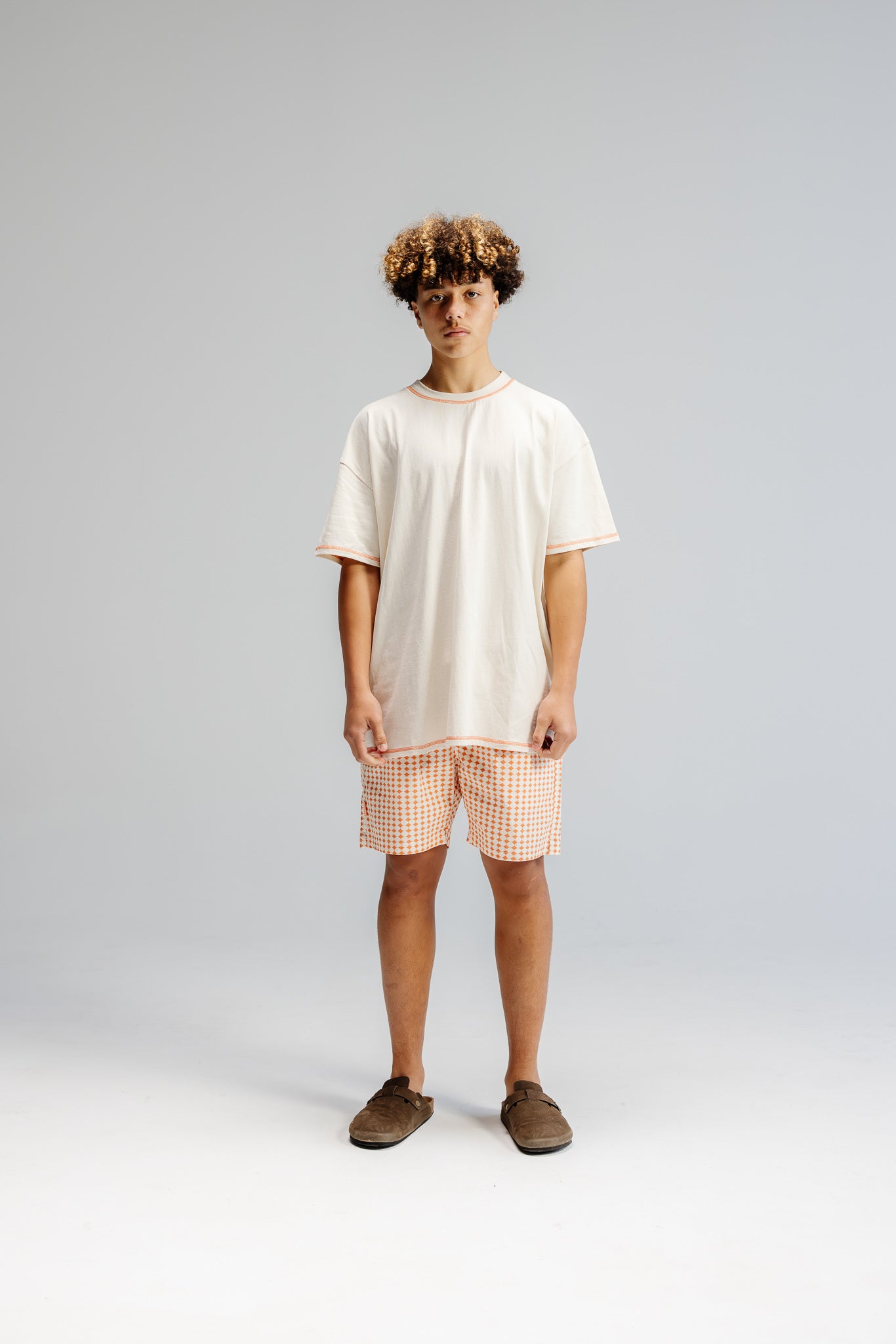 Snr Board Short - Retro Geo