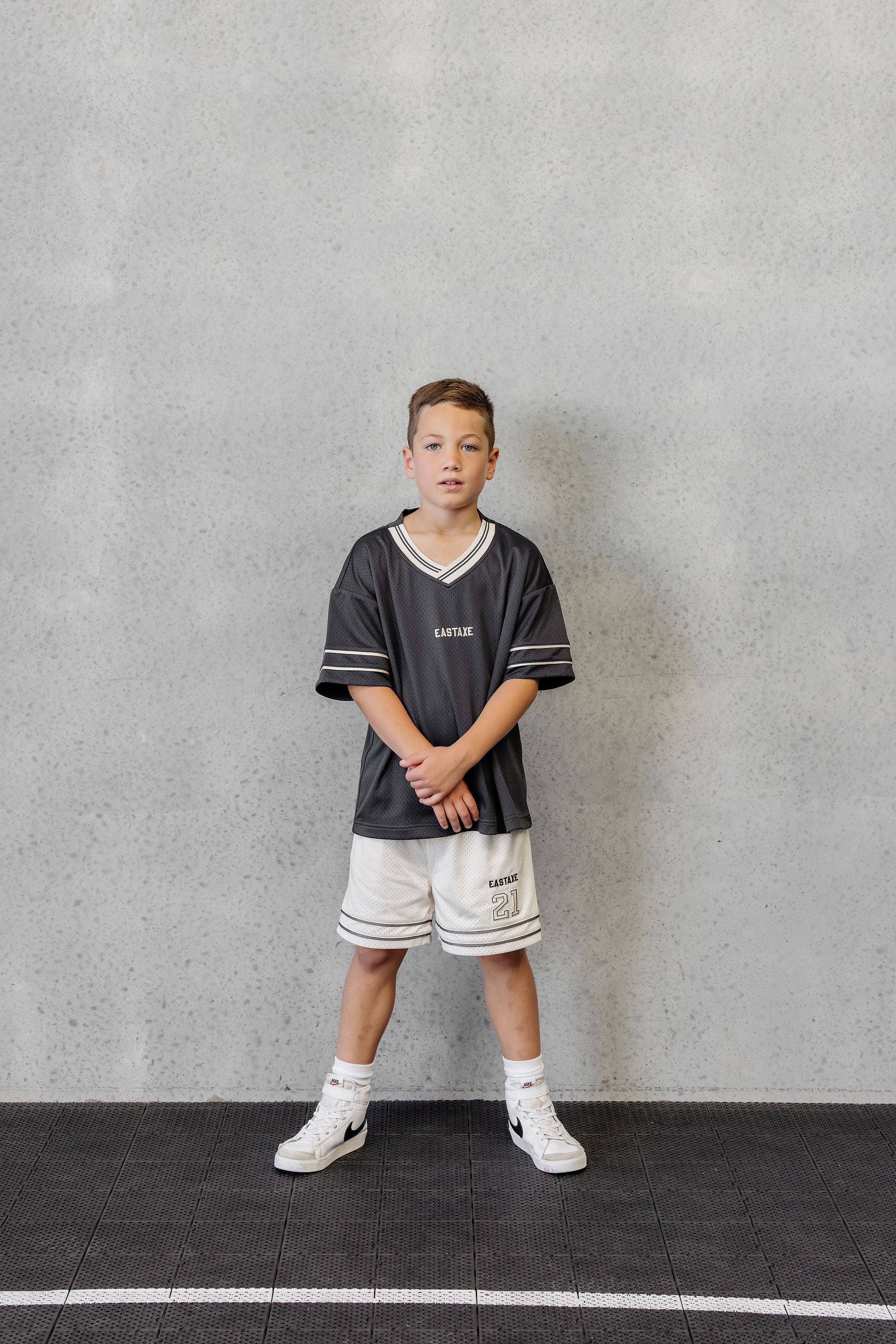 Kids Basketball Short - Cream