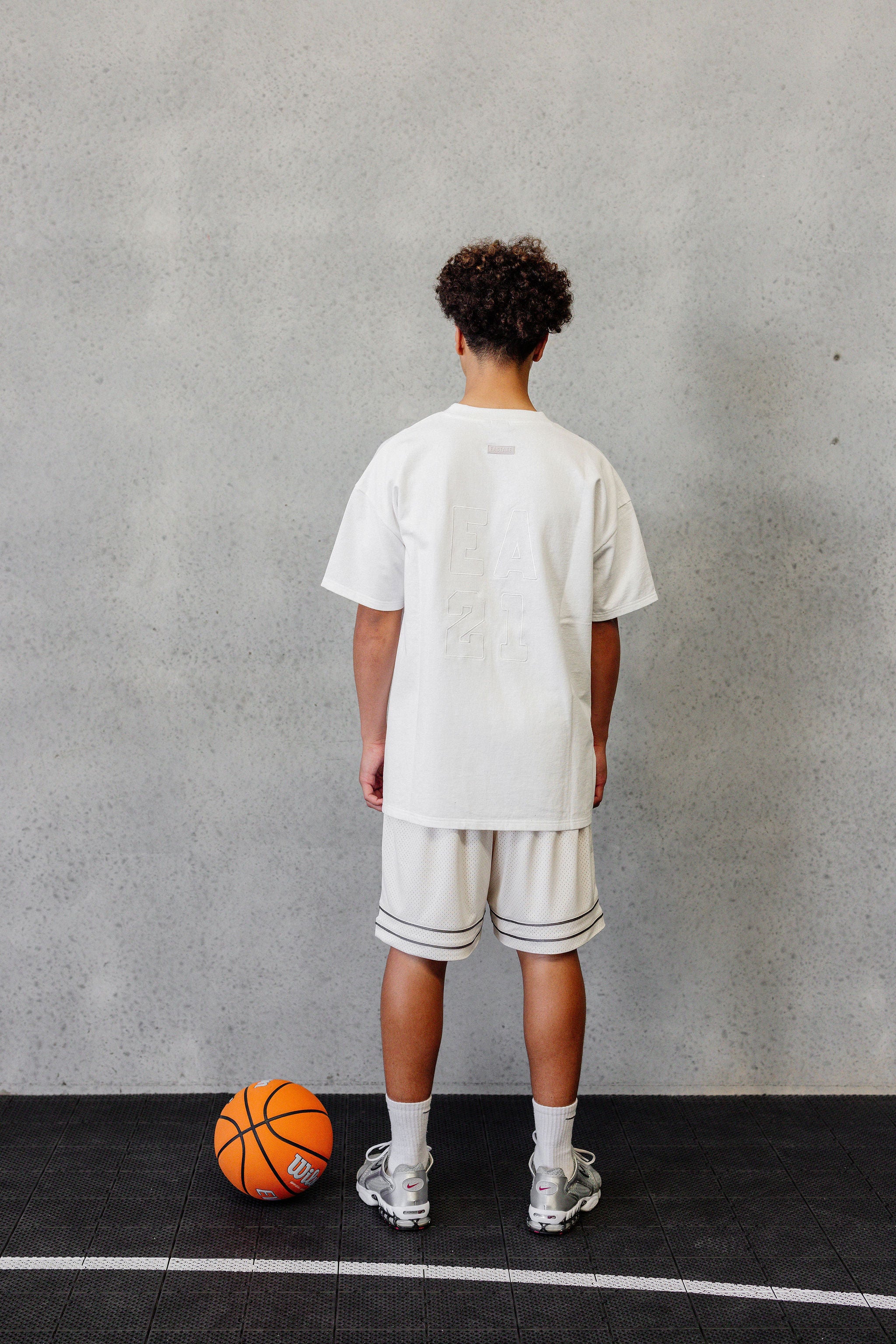 Adults Basketball Shorts - Cream