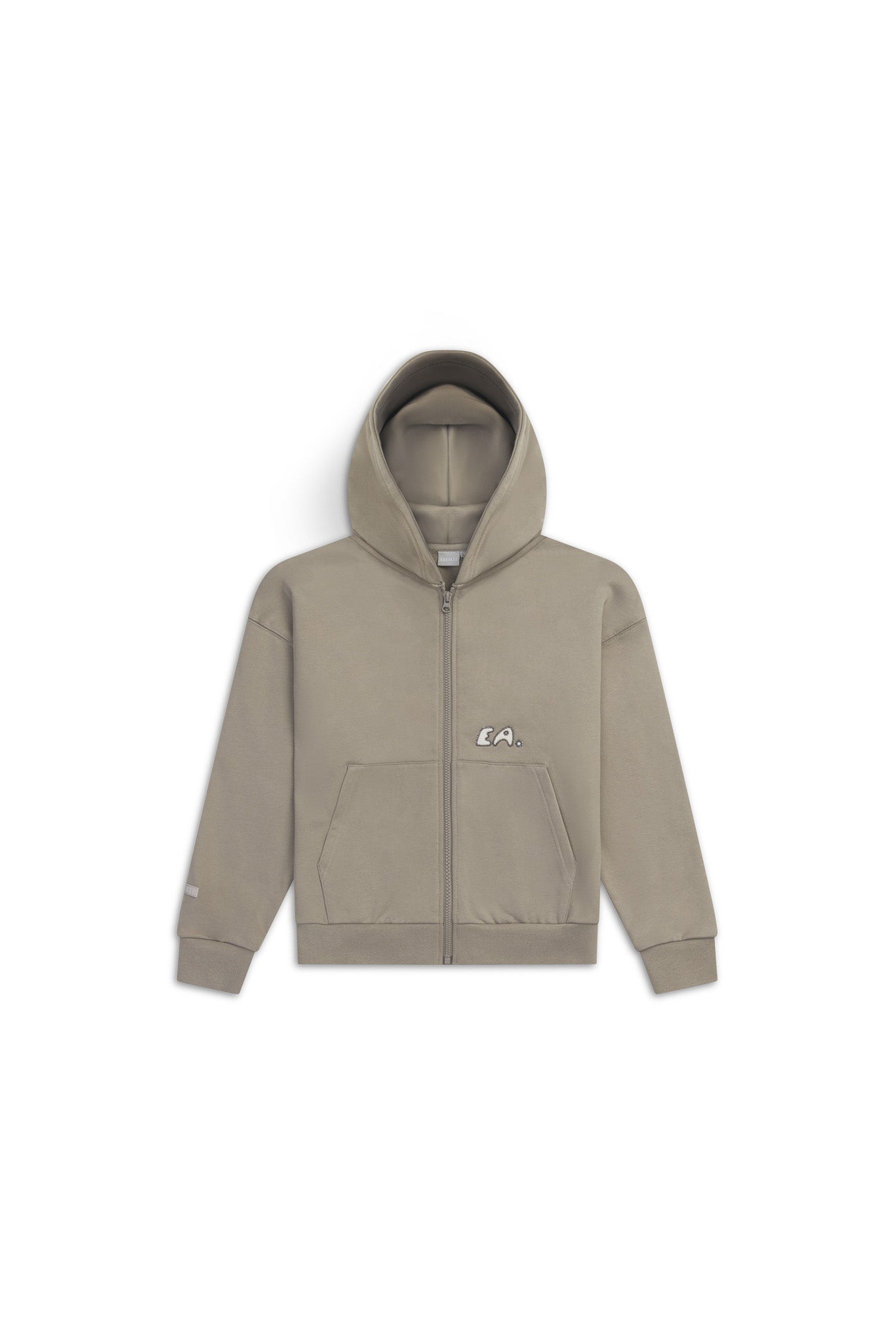 Kids Zip Hoodie - Taupe