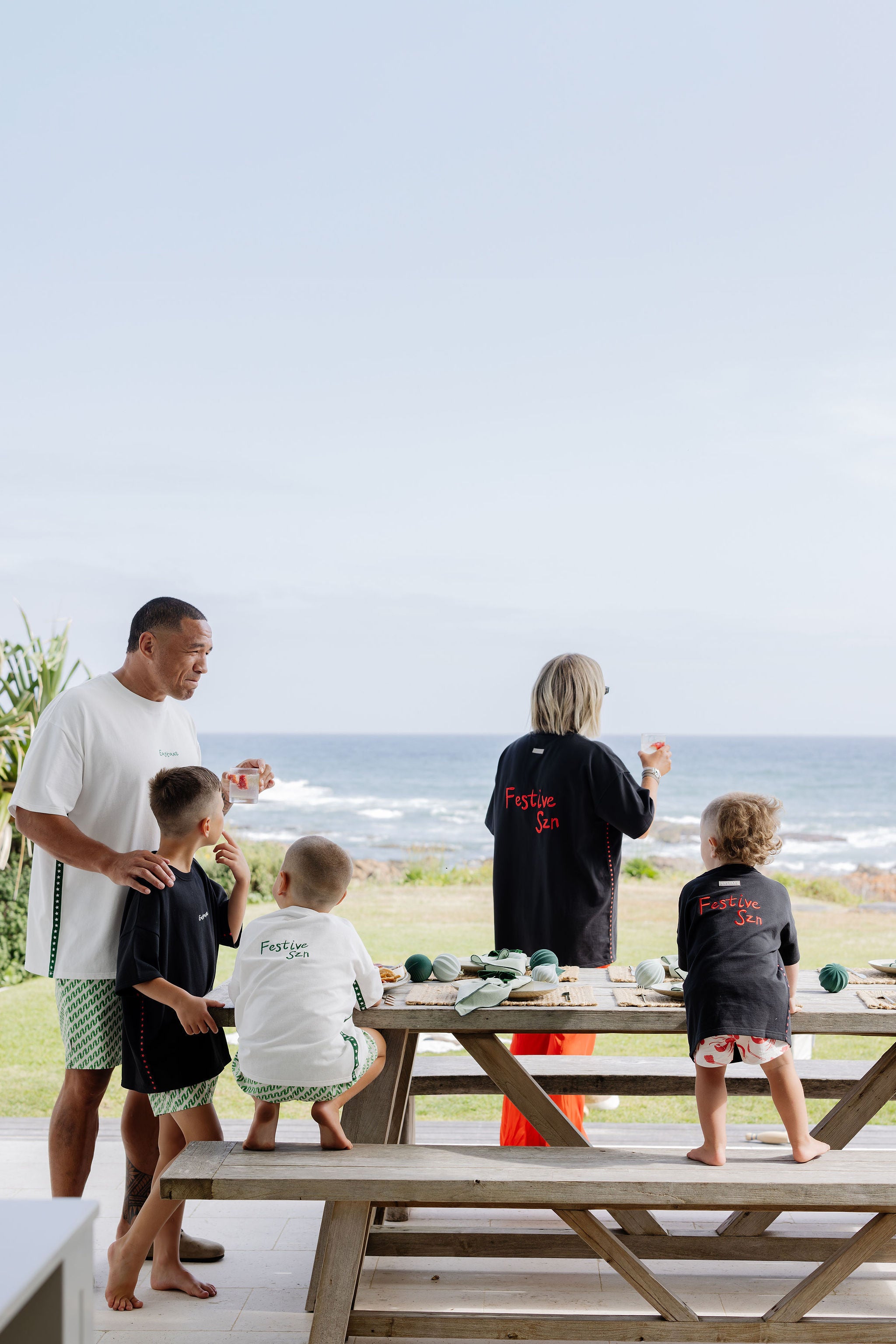 Adults Festive Szn Tee - White