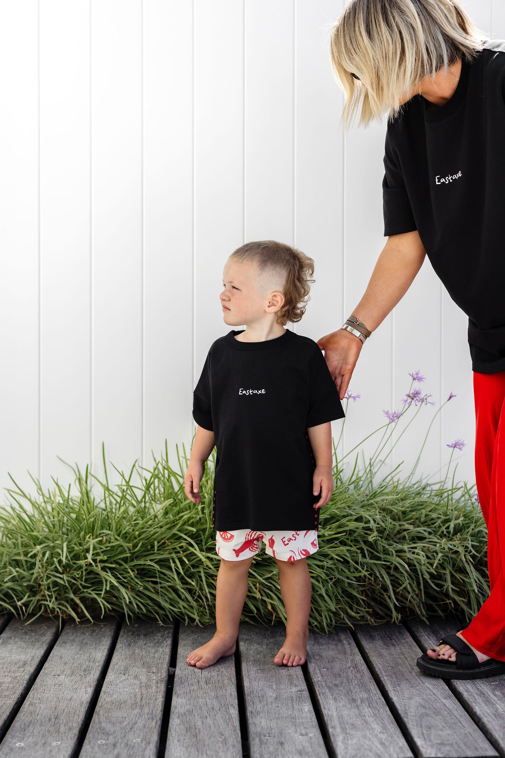 Kids Festive Szn Tee - Black