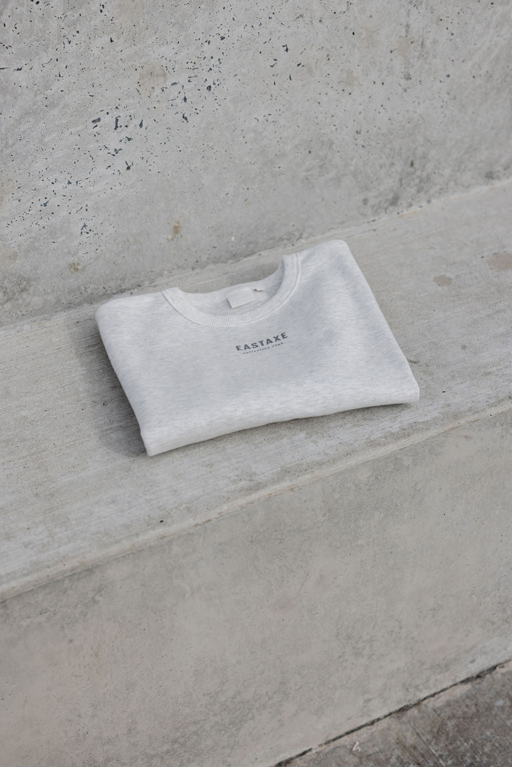 Heavy Box Fit Tee - Grey Marle