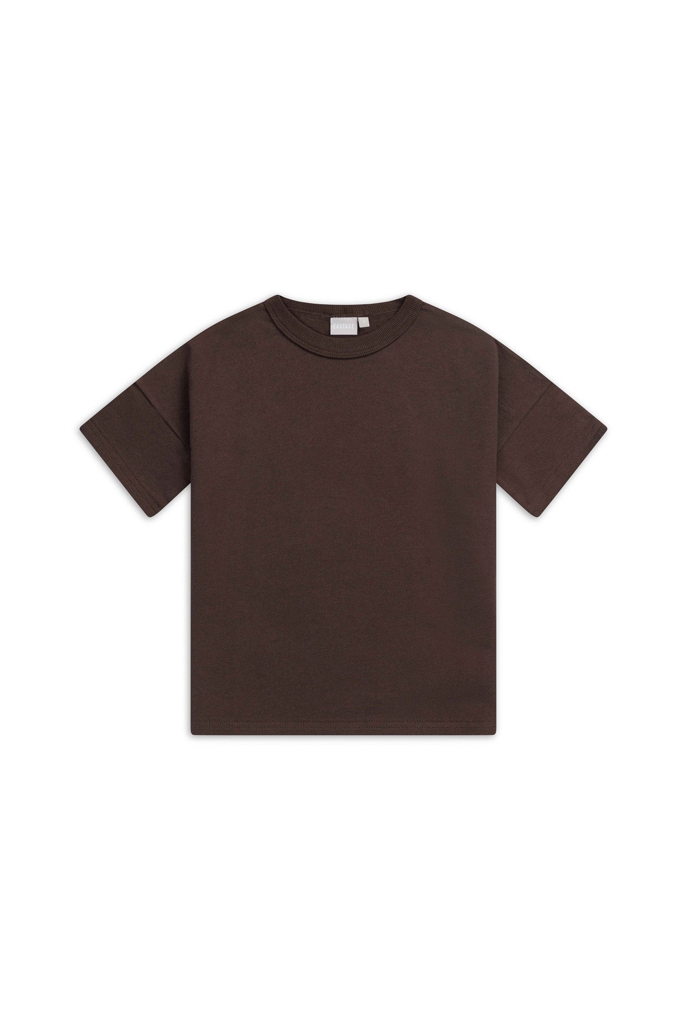 Kids Box Fit Tee - Chocolate
