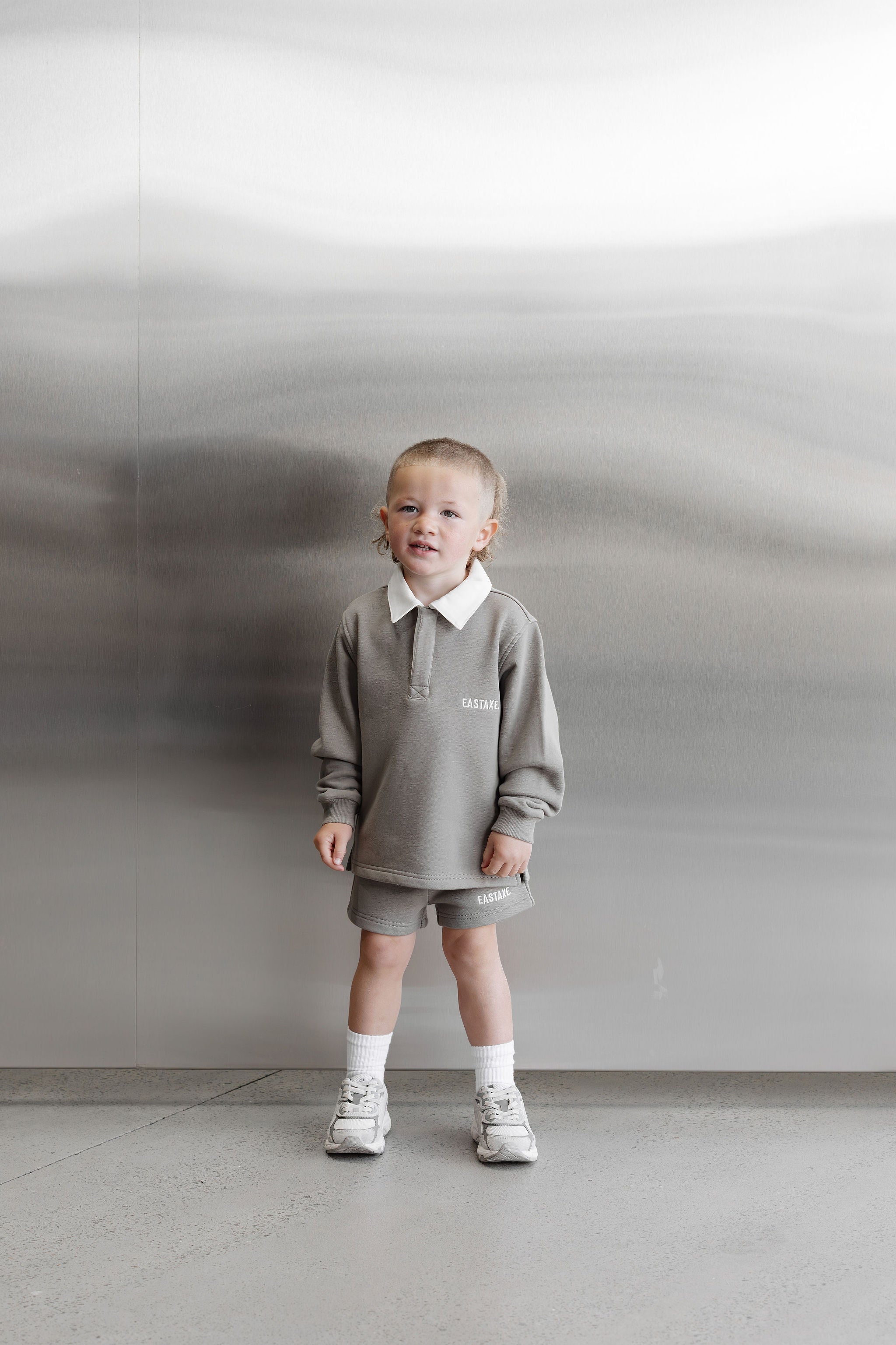 Kids Studio Short - Stone