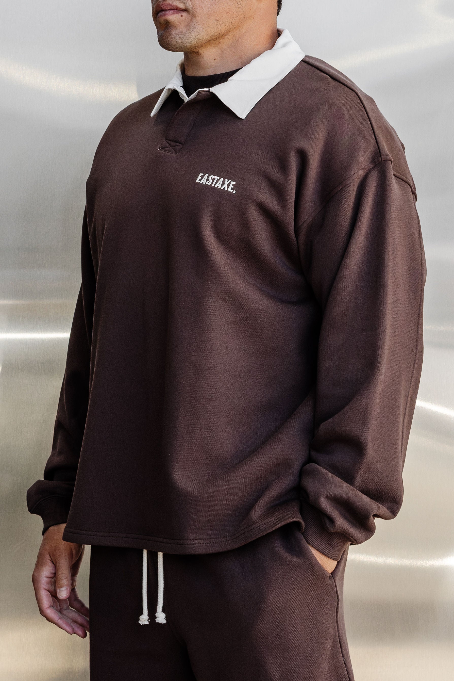 Unisex Rugby Polo - Chocolate