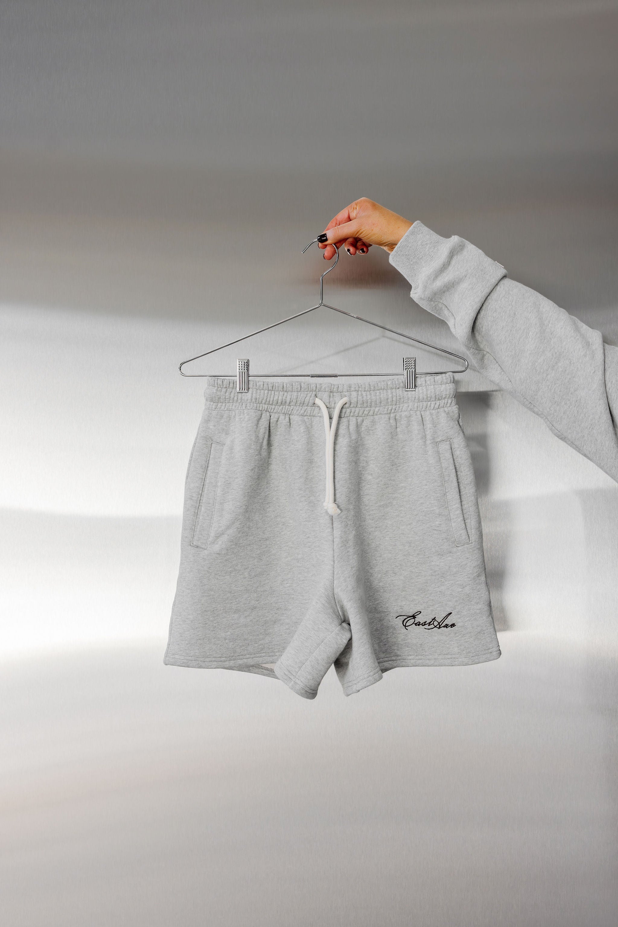 Unisex Fleece Short - Grey Marle