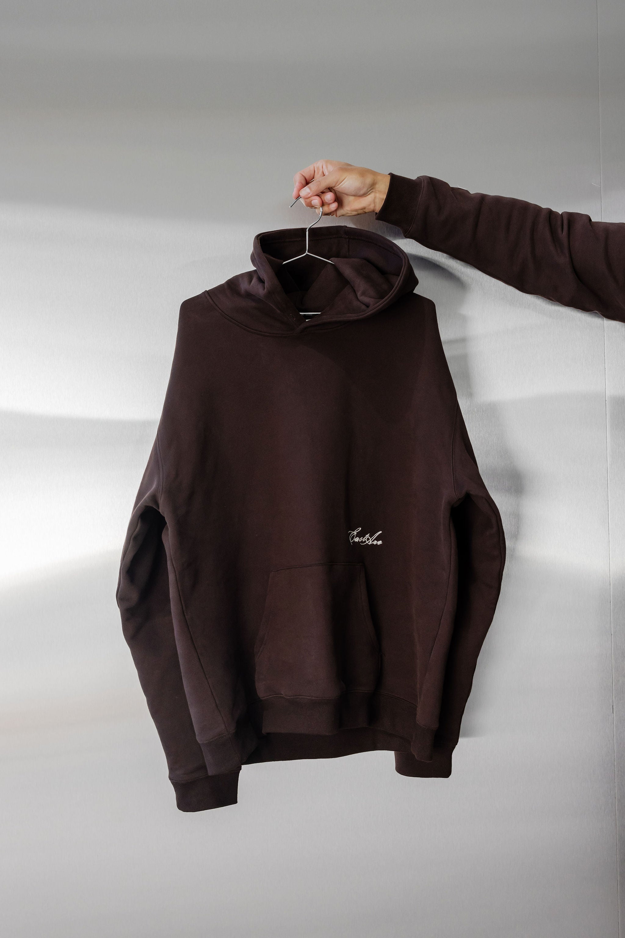 Unisex Fleece Hoodie - Chocolate
