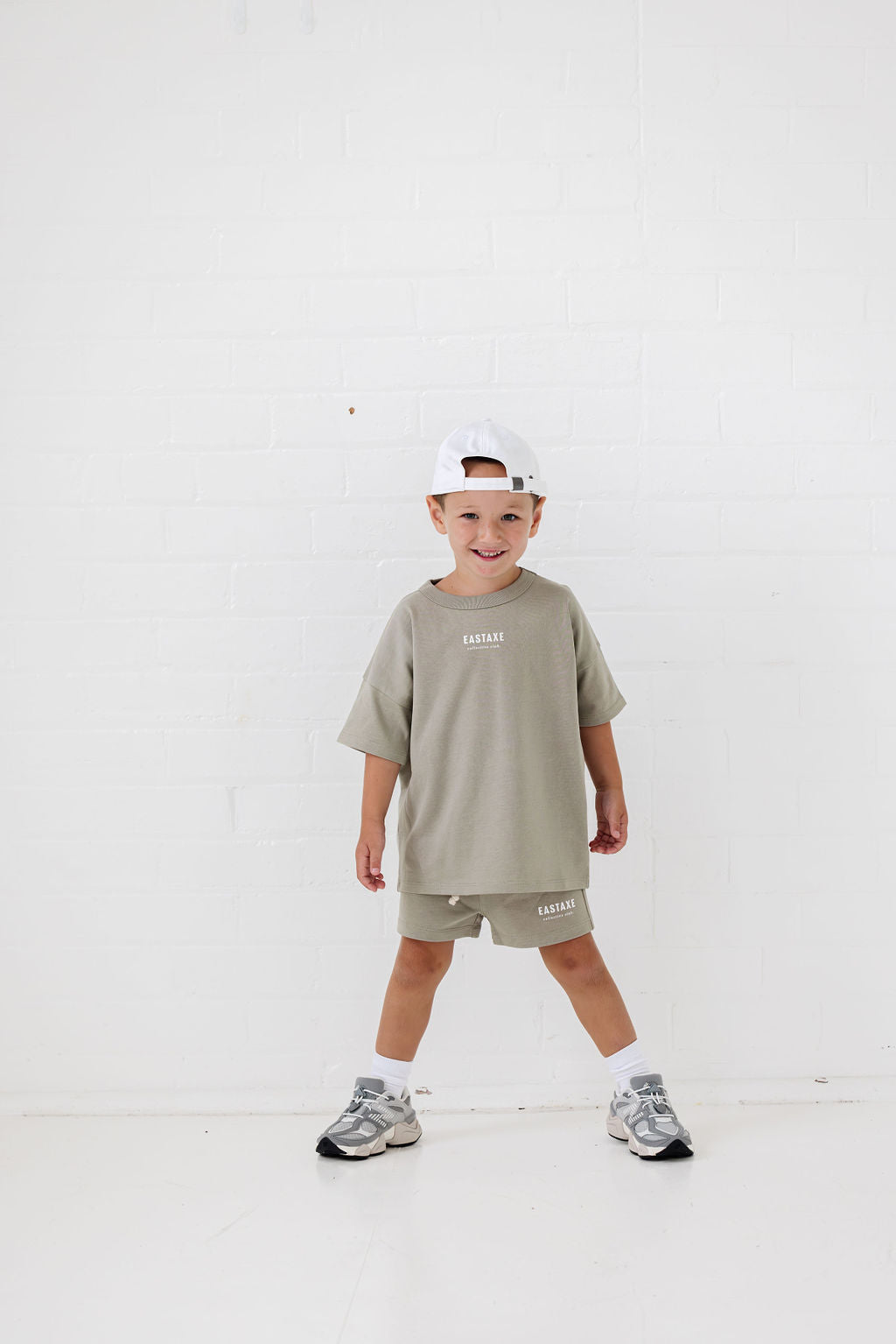 Everyday Box Fit Tee - Taupe