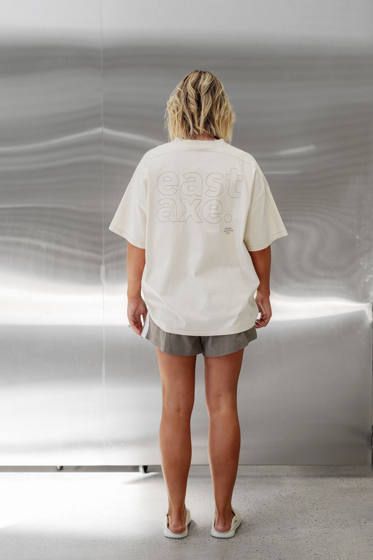 Unisex Classic Box Fit Tee - Beige
