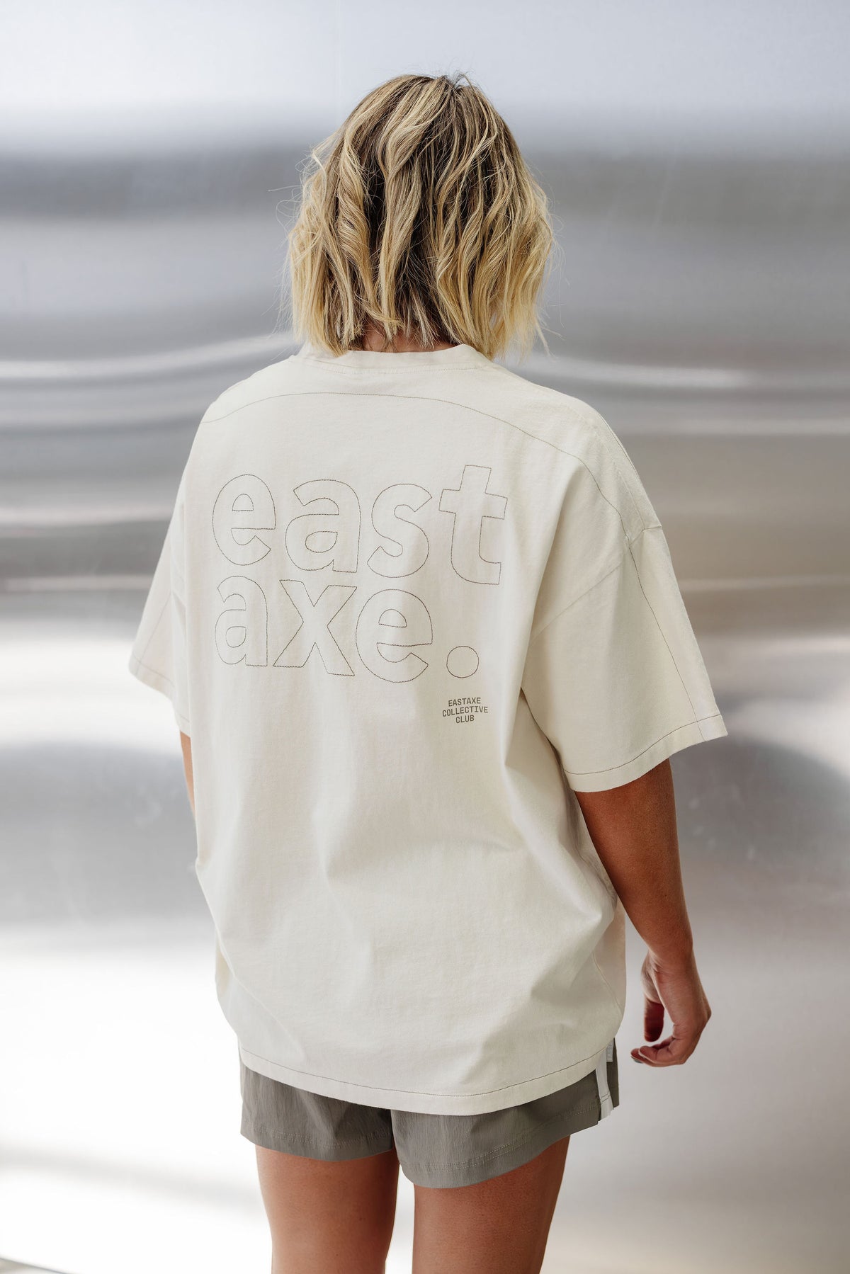 Unisex Classic Box Fit Tee - Beige