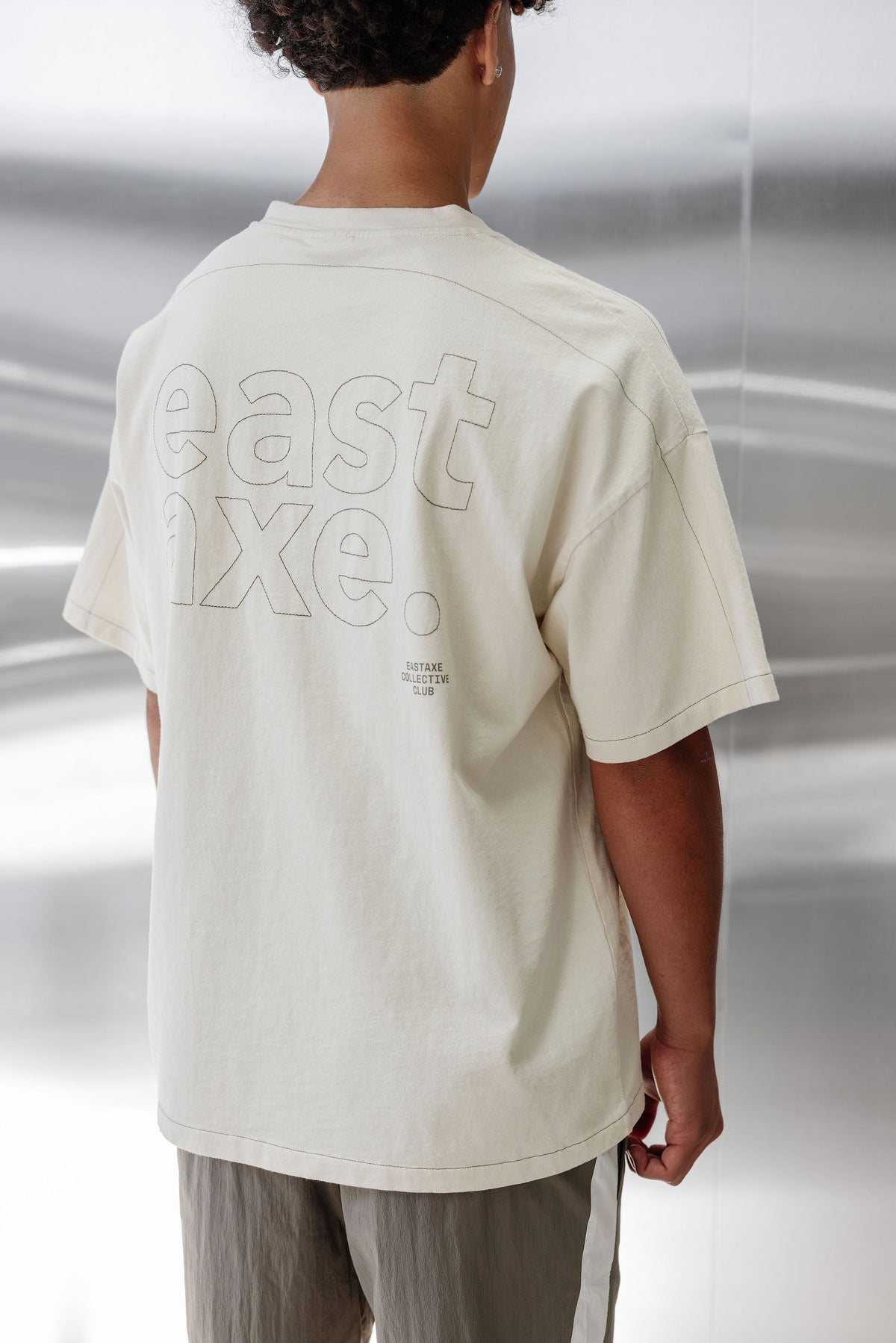 Unisex Classic Box Fit Tee - Beige
