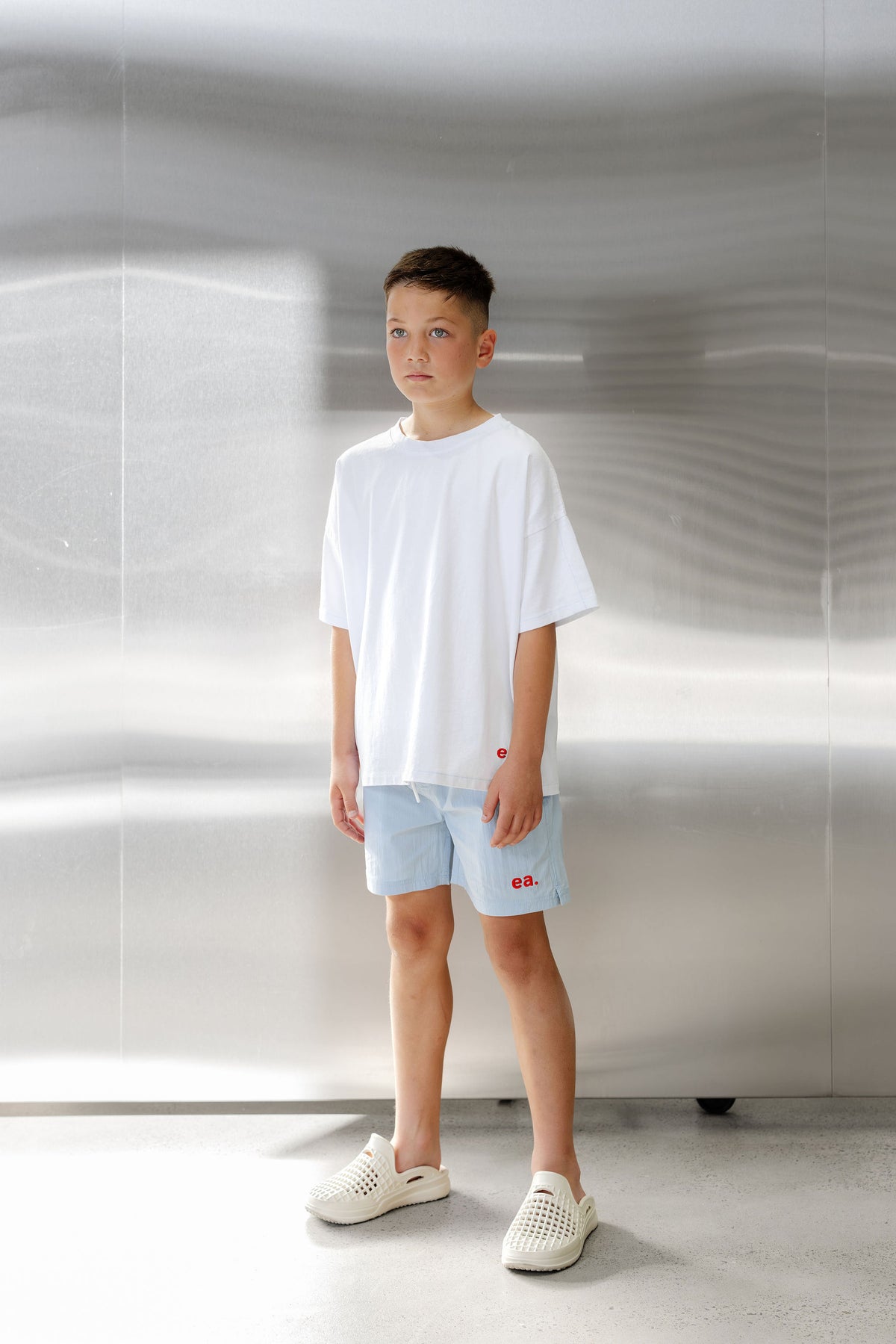 Jnr Board Short - Ice Blue